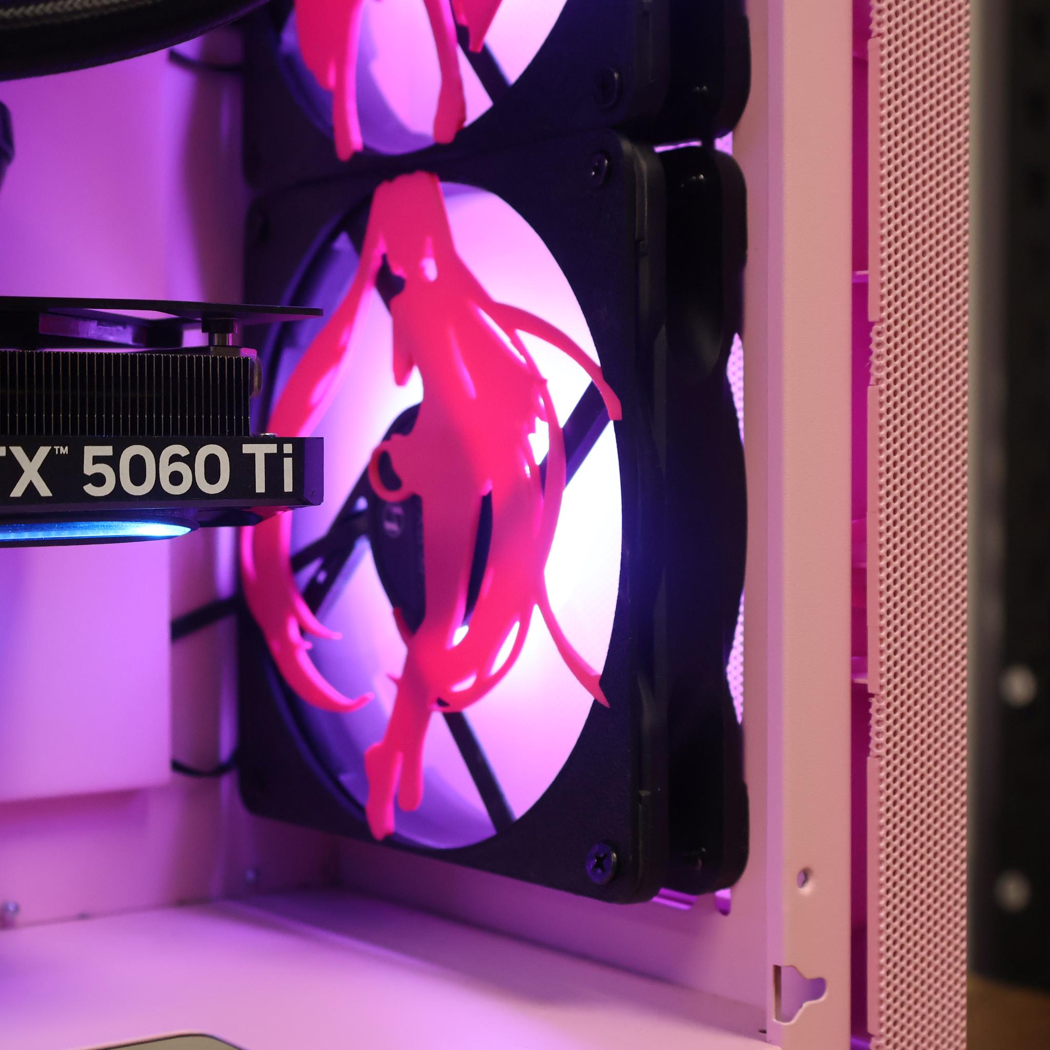 Pink RTX 5060 Ti Gaming PC – Intel i5-14600K | 32GB DDR5 | 1TB M.2 | 1440p Gaming