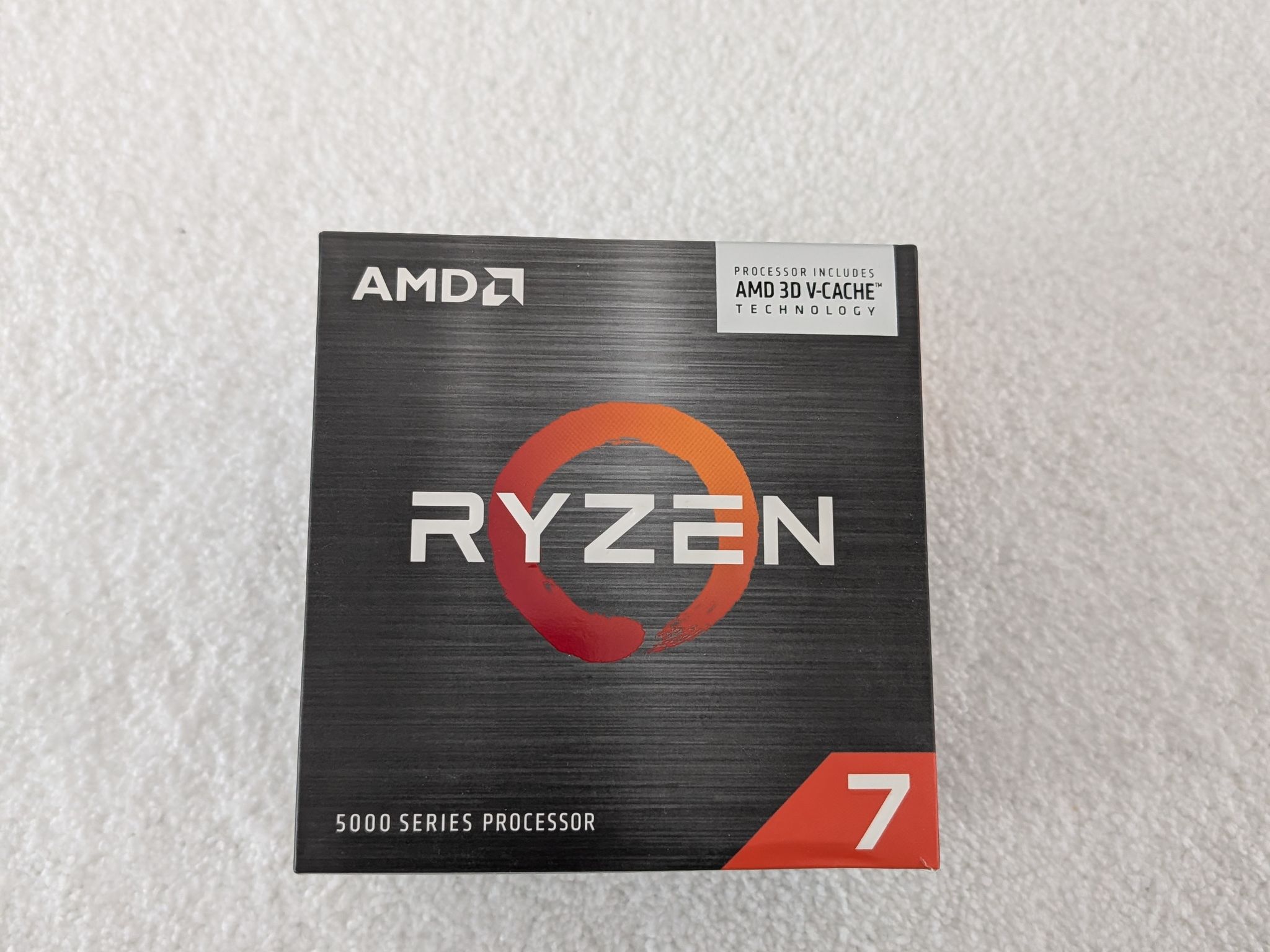 AMD Ryzen 7 5800X3D, 3.4 GHz 8 cores / 16 thread
