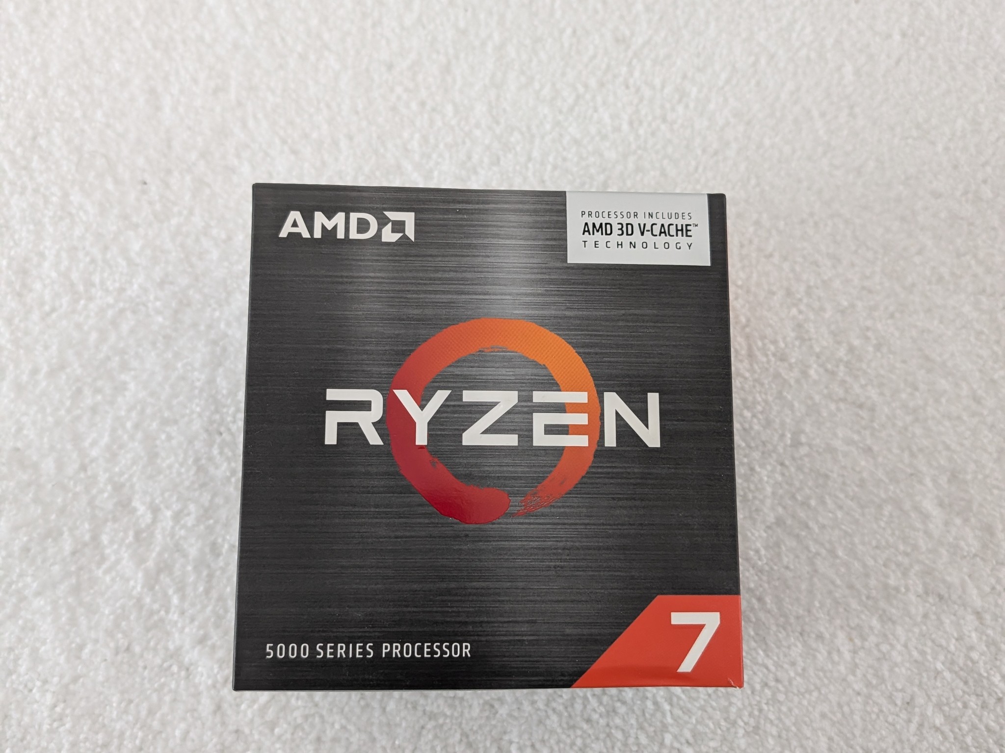 AMD Ryzen 7 5800X3D, 3.4 GHz 8 cores / 16 thread