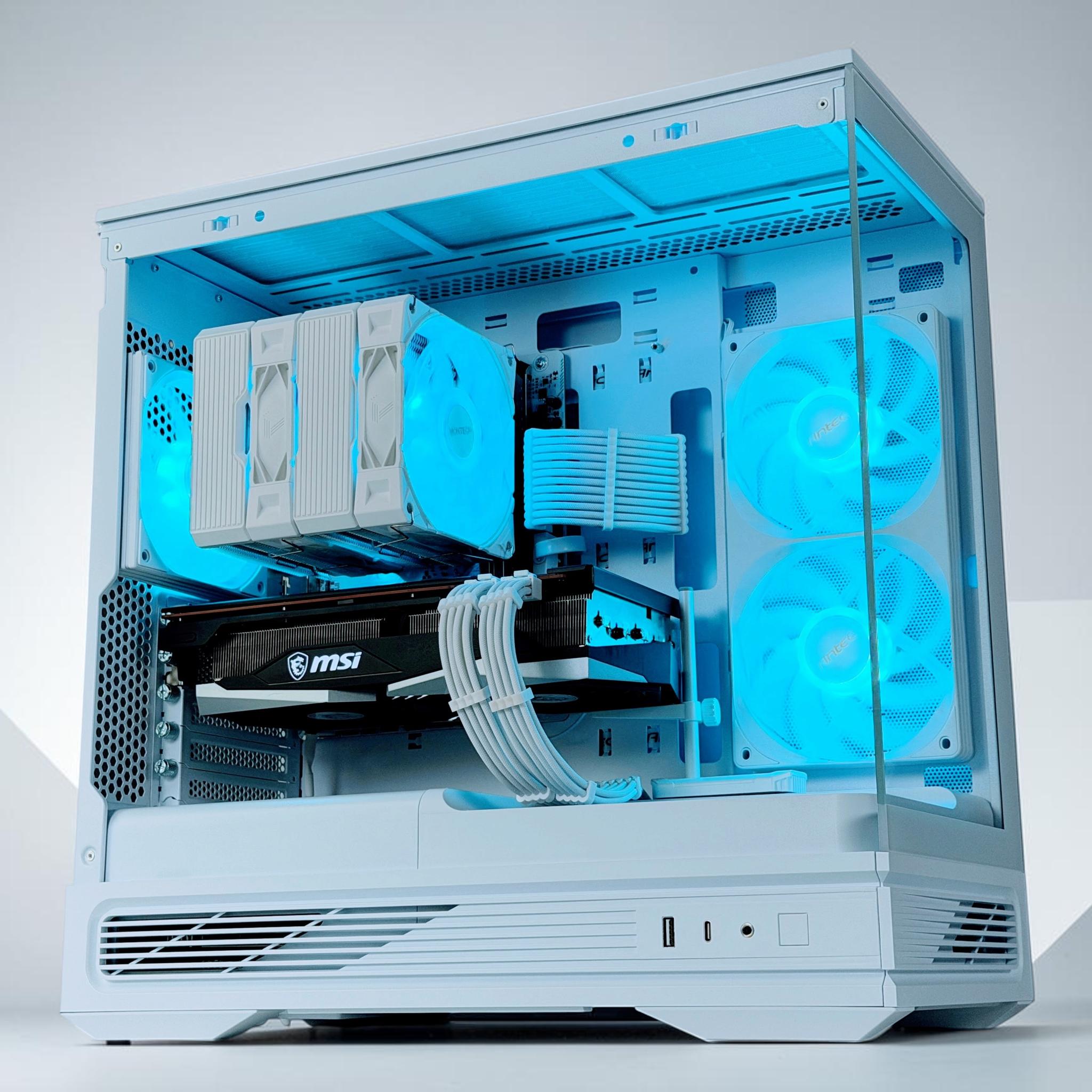 🤍🧊 Iceberg🤍🧊-Gaming PC❄️AMD RX 6700 XT 12GB❄️ AMD Ryzen 5 5500❄️16GB DDR4 RAM❄️1 TB SSD