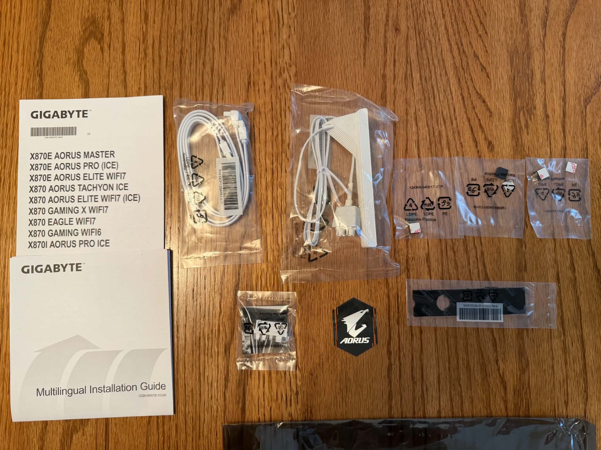GIGABYTE X870 AORUS Elite WIFI7 ICE AMD AM5 (rev 1.1) Motherboard