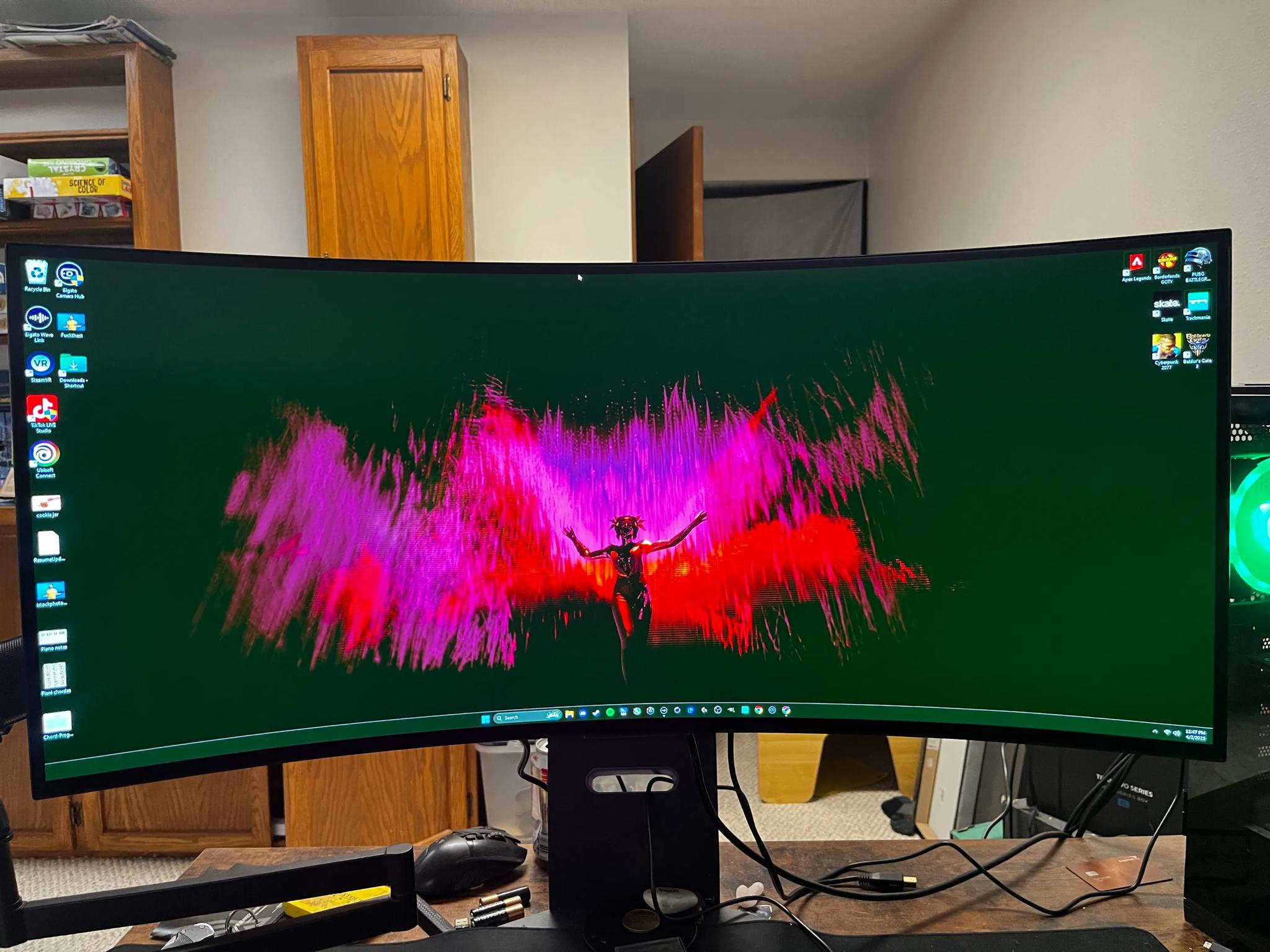 Ultragear 34gs95qe 240hz OLED monitor