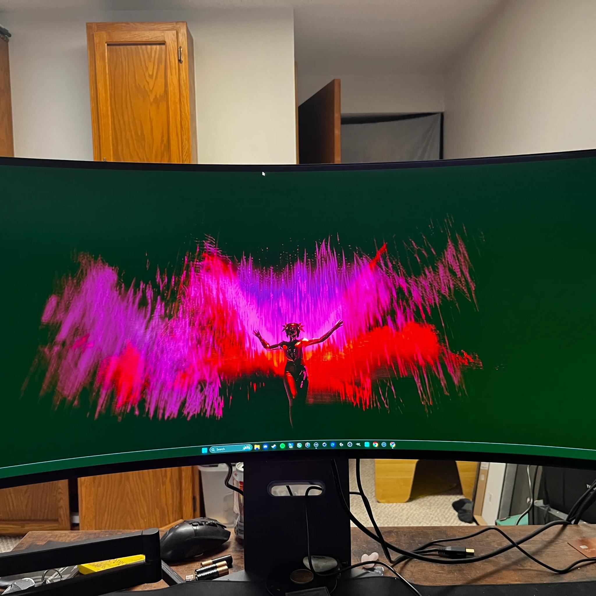 Ultragear 34gs95qe 240hz OLED monitor