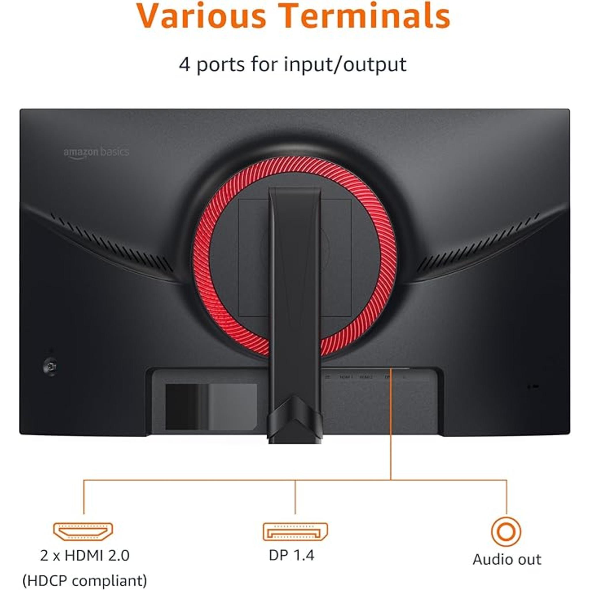 [2 Pack]27 Inch Gaming Monitor, FHD 1080P, 165Hz, VESA Compatible, Adaptive