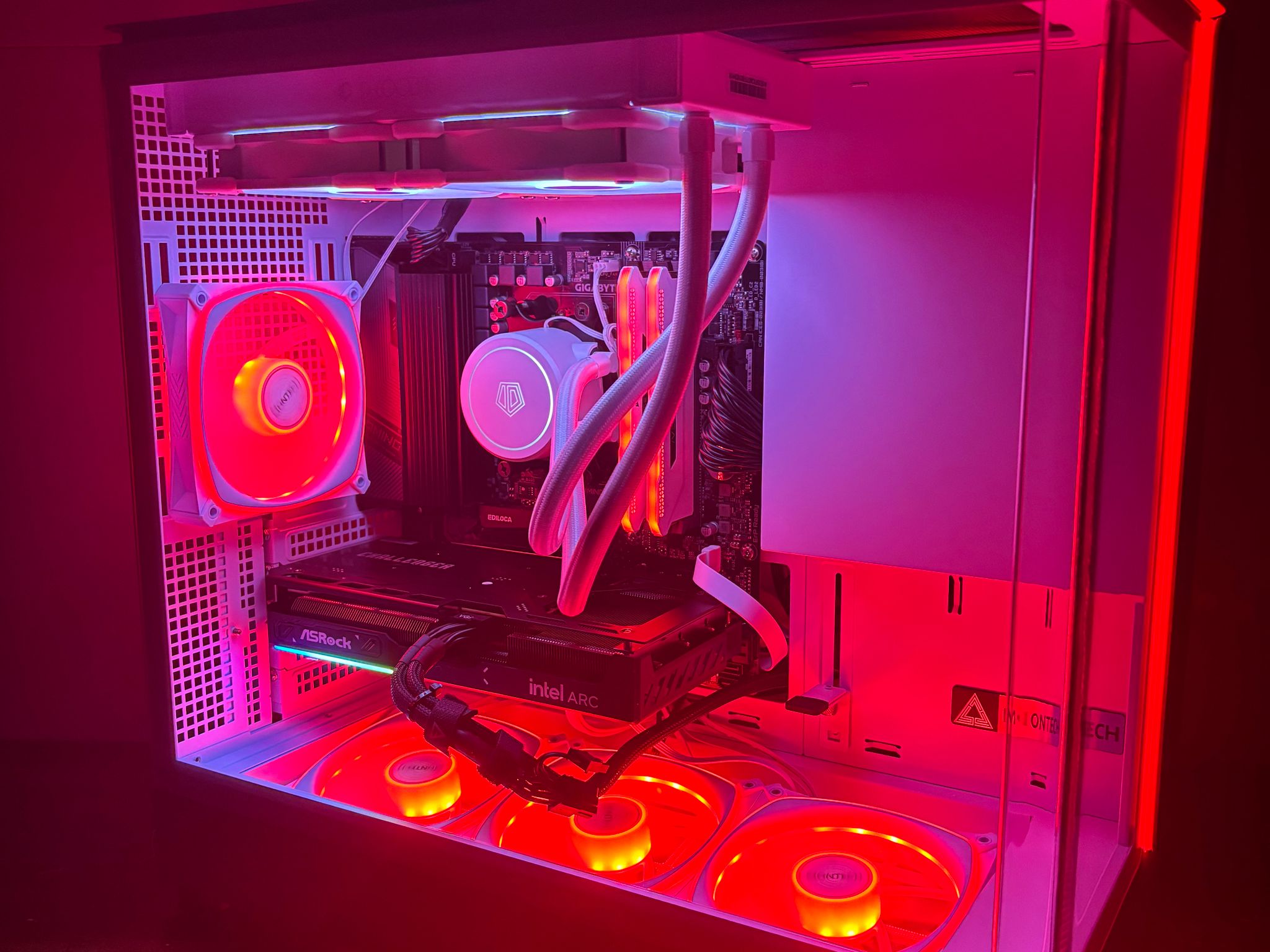 Gundam 1080p & 1440P Gaming PC | Arc B580 12 GB | Ryzen 5 5600X | 100% Set Up & Ready to Play