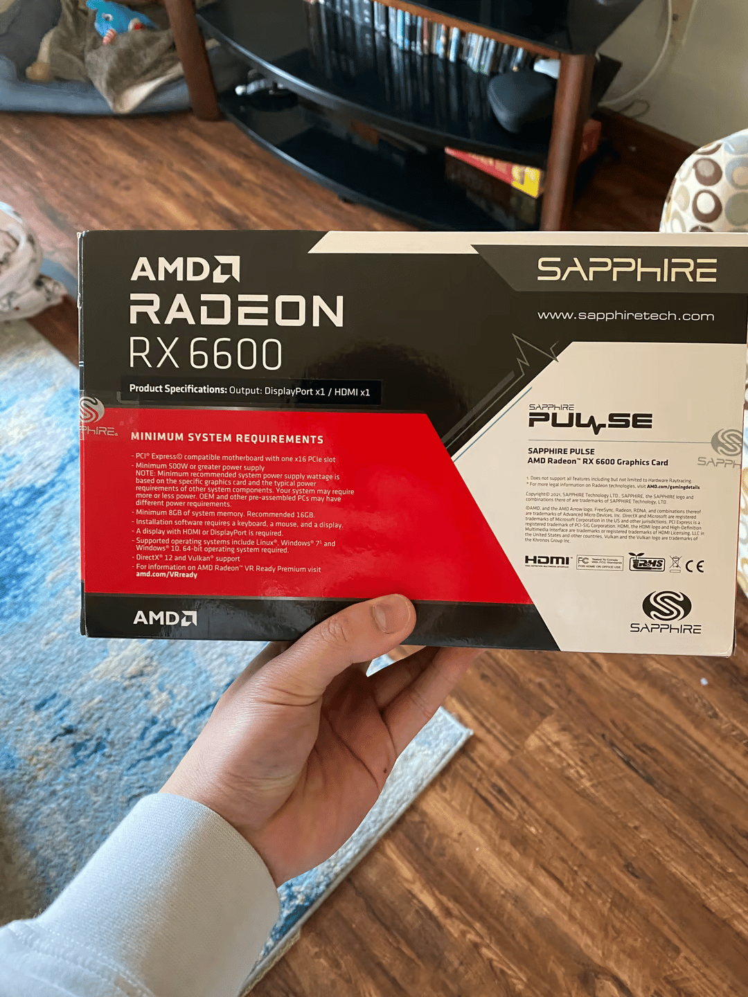 Sapphire Radeon RX 6600 Pulse Lite Edition