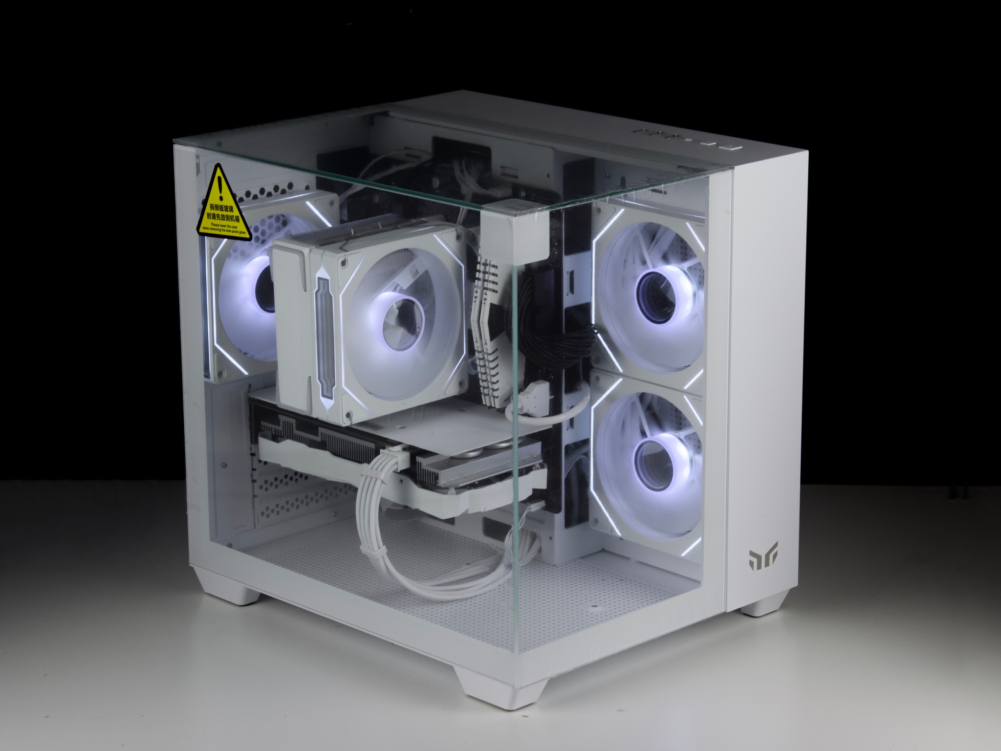 ❄️💎- Budget Whiteout PC | RTX 2060 Super, Ryzen 5 5500, 16GB White RAM, 1TB NVMe SSD ❄️💎