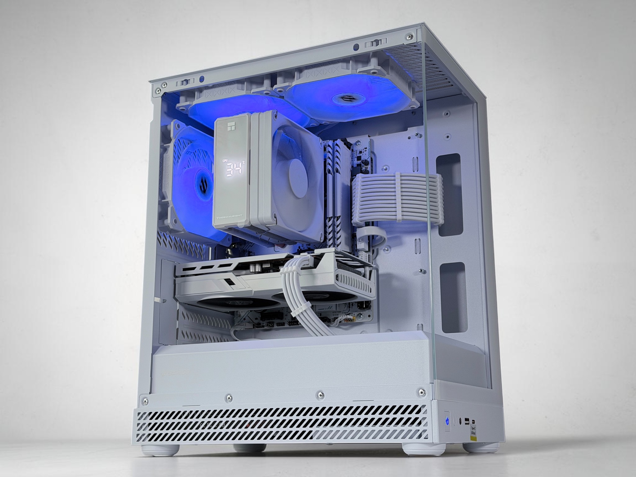 🌬️🌨️Gaming PC❄️AMD RX 6600 8GB❄️AMD Ryzen 5 3500X 6 core❄️16GB DDR4❄️ 1.25TB  SSD