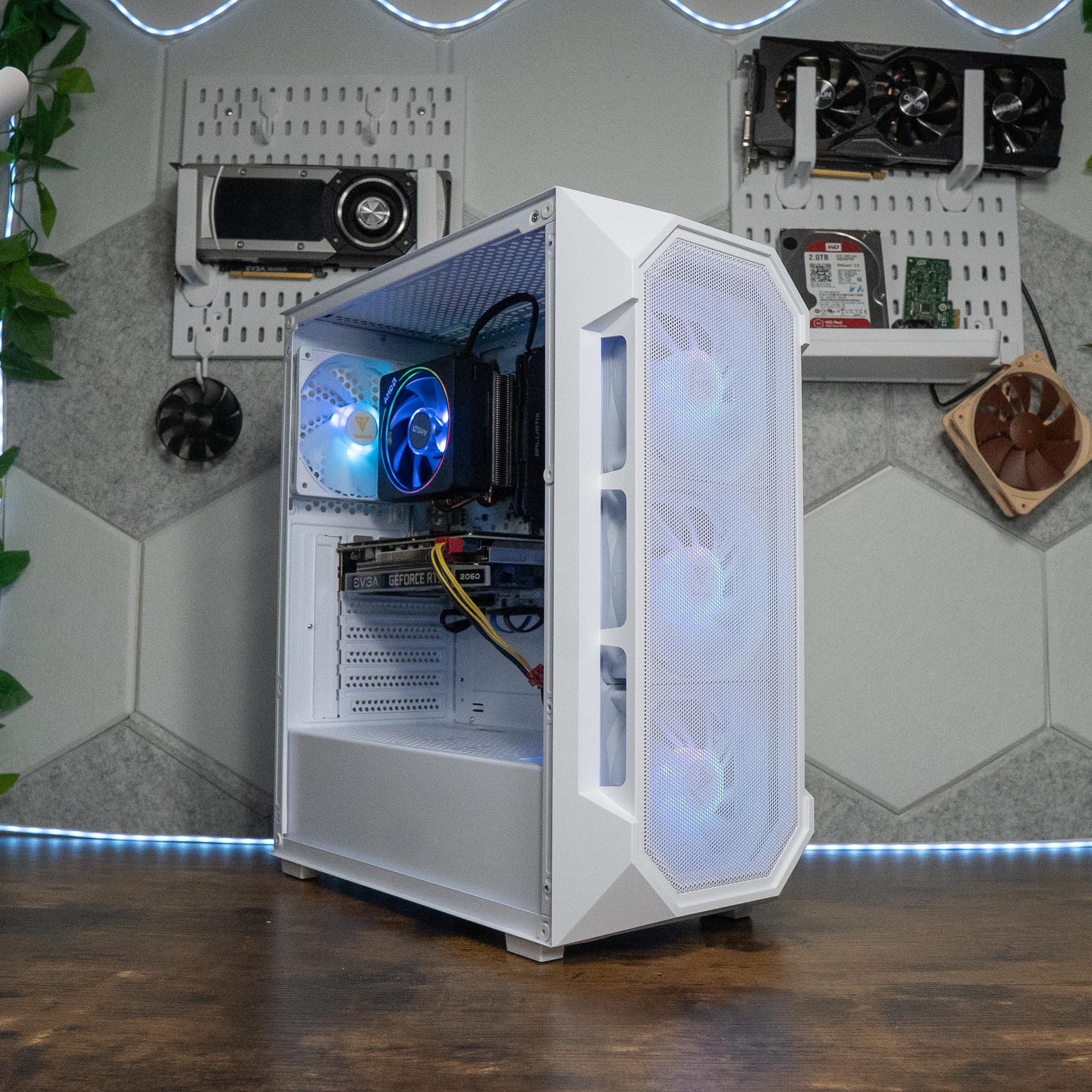 🌨🍬 | EVGA RTX 2060 6GB | RYZEN 5 3600 | 16GB DDR4 RAM | 1.25TB | Arctic Candy