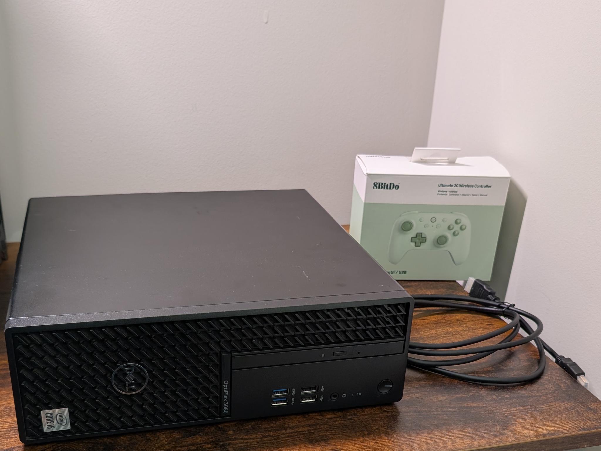 Dell Optiplex steam machine conversion with bazitte, 8gb RAM 256gb SSD