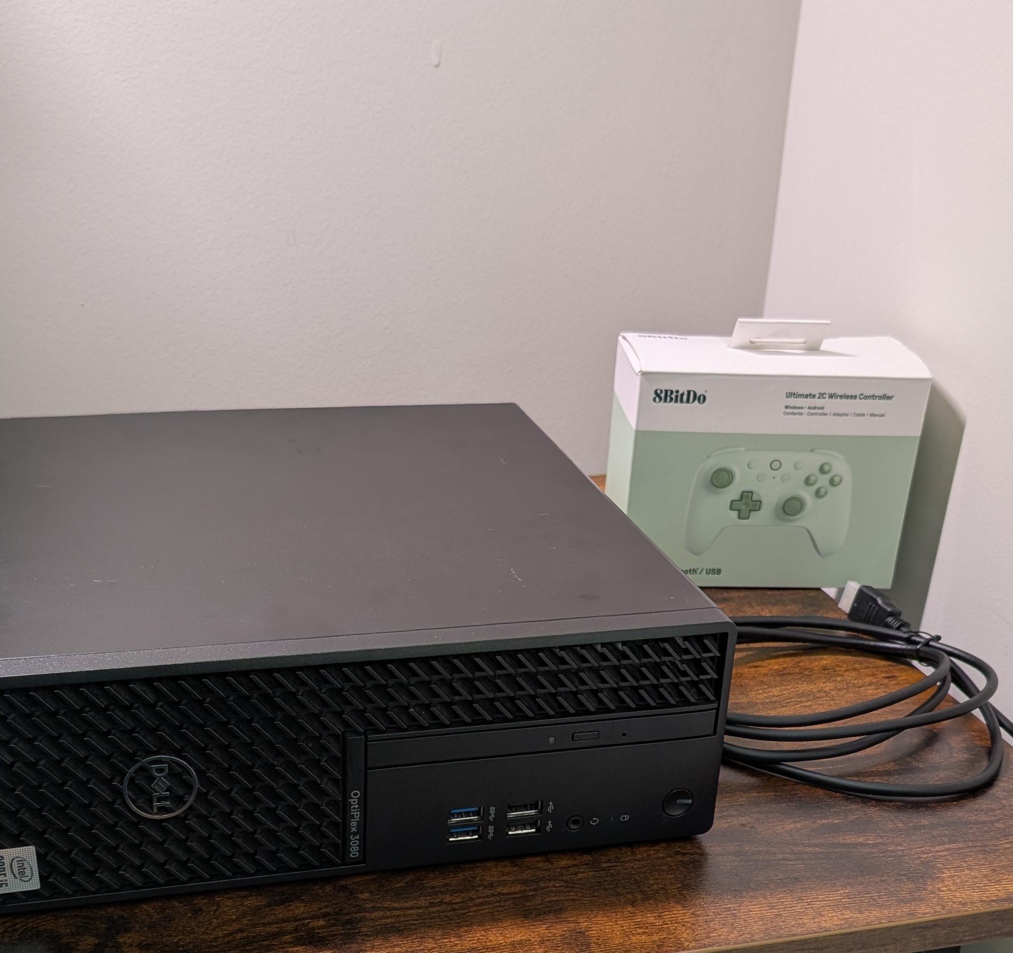 Dell Optiplex steam machine conversion with bazitte, 8gb RAM 256gb SSD