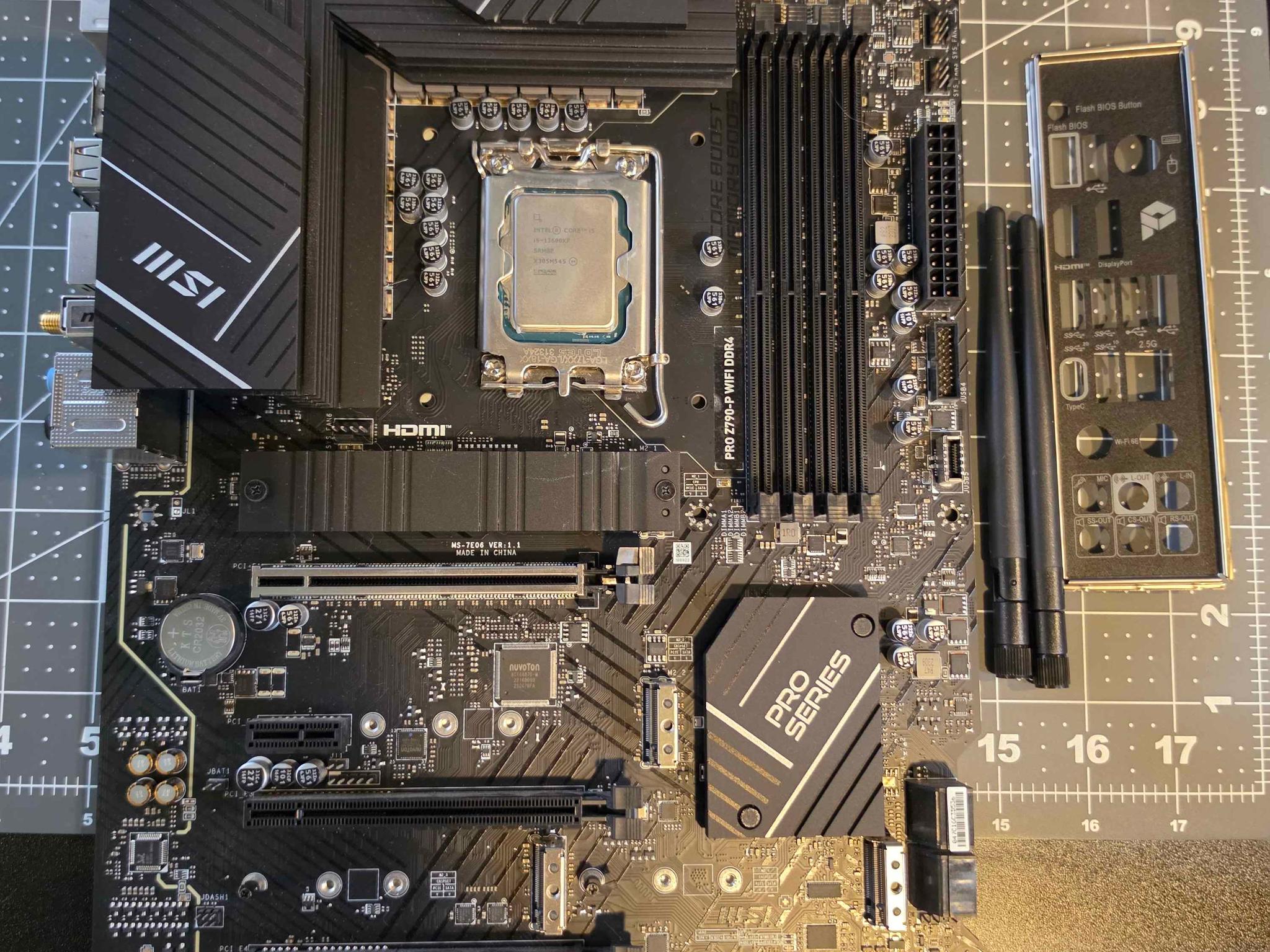 Intel i5 13600KF MSI Motherboard Bundle