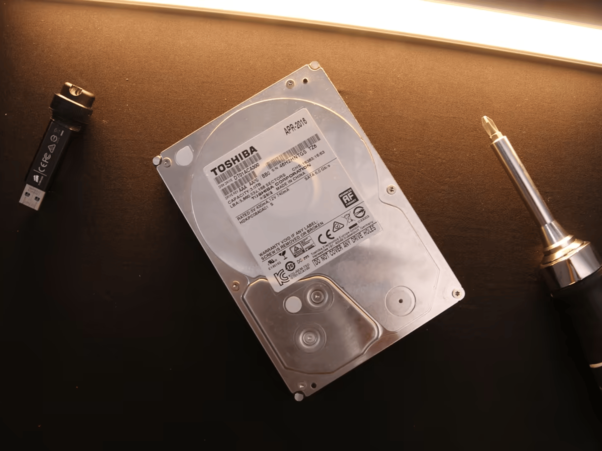 3TB Toshiba 7,200RPM Internal 3.5" Hard Drive