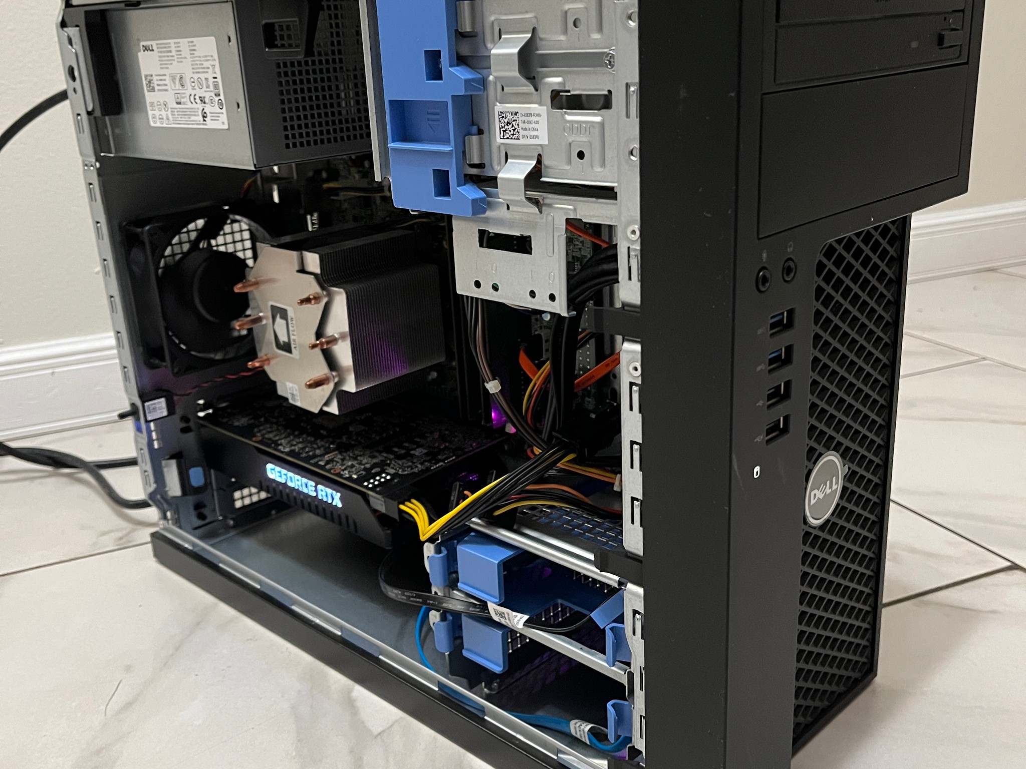 NVIDIA RTX 2070, Intel i7-6700k, 16GB RAM, 512GB SSD - Dell Gaming PC w/ Wi-Fi & BT