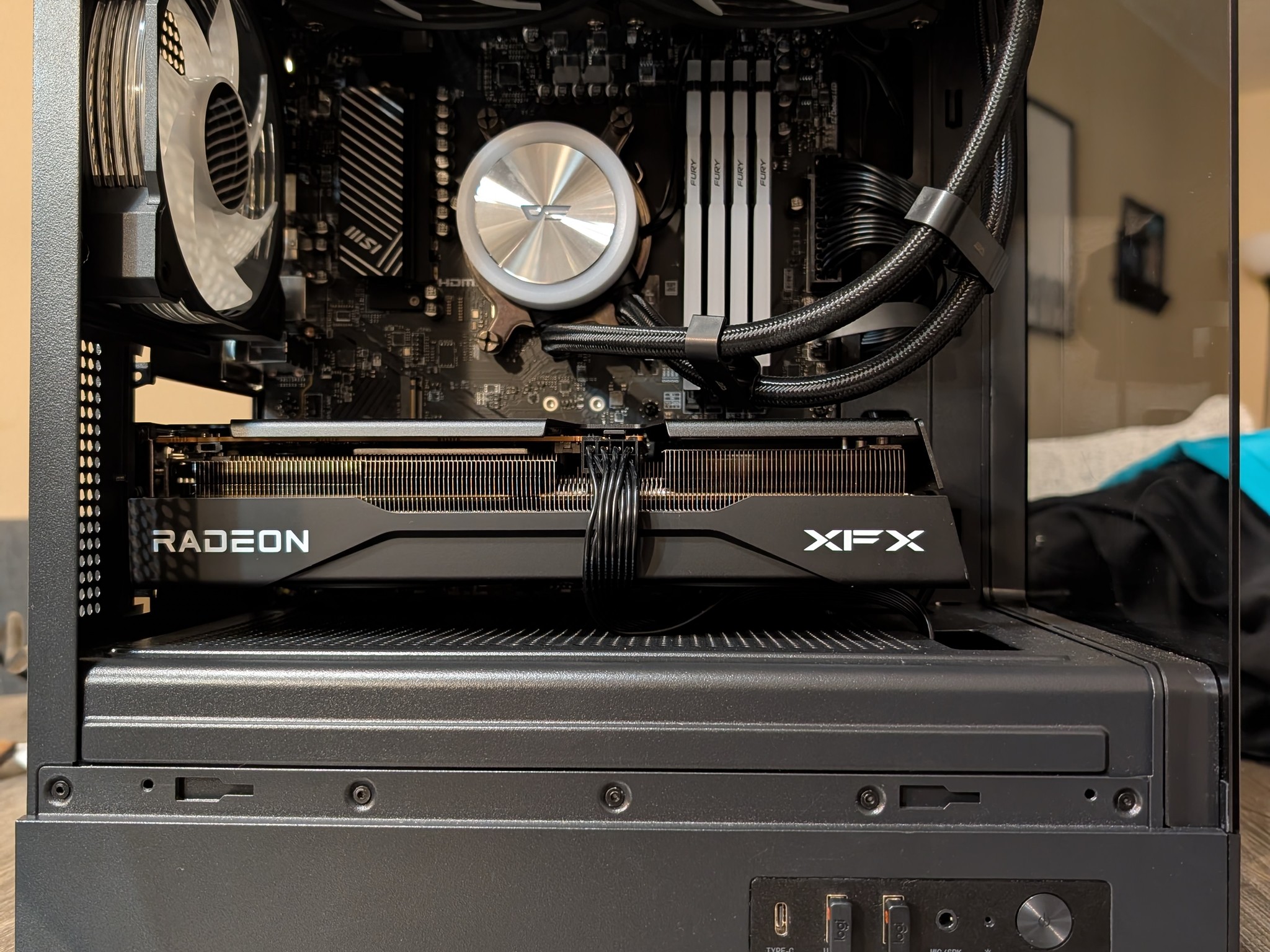 ⚡ DarkFlash AM5 Build ⚡9060 XT 16GB + 9600x