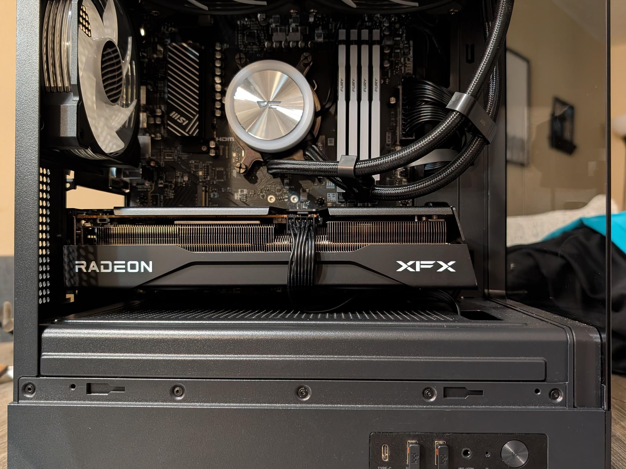 ⚡ DarkFlash AM5 Build ⚡9060 XT 16GB + 9600x