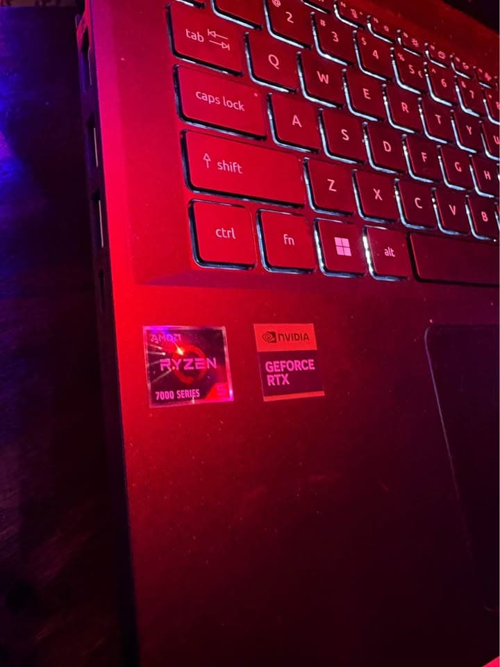 Acer Nitro V 15 Gaming Laptop Ryzen 5 7535HS RTX 4050 16GB RAM 512GB SSD 144Hz