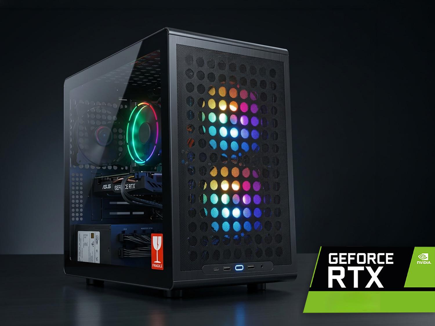 👊 Gaming PC | GeForce RTX 2060, Core i3-9300, 16GB RAM, 512GB NVMe SSD, WIFI, Win 11 Pro
