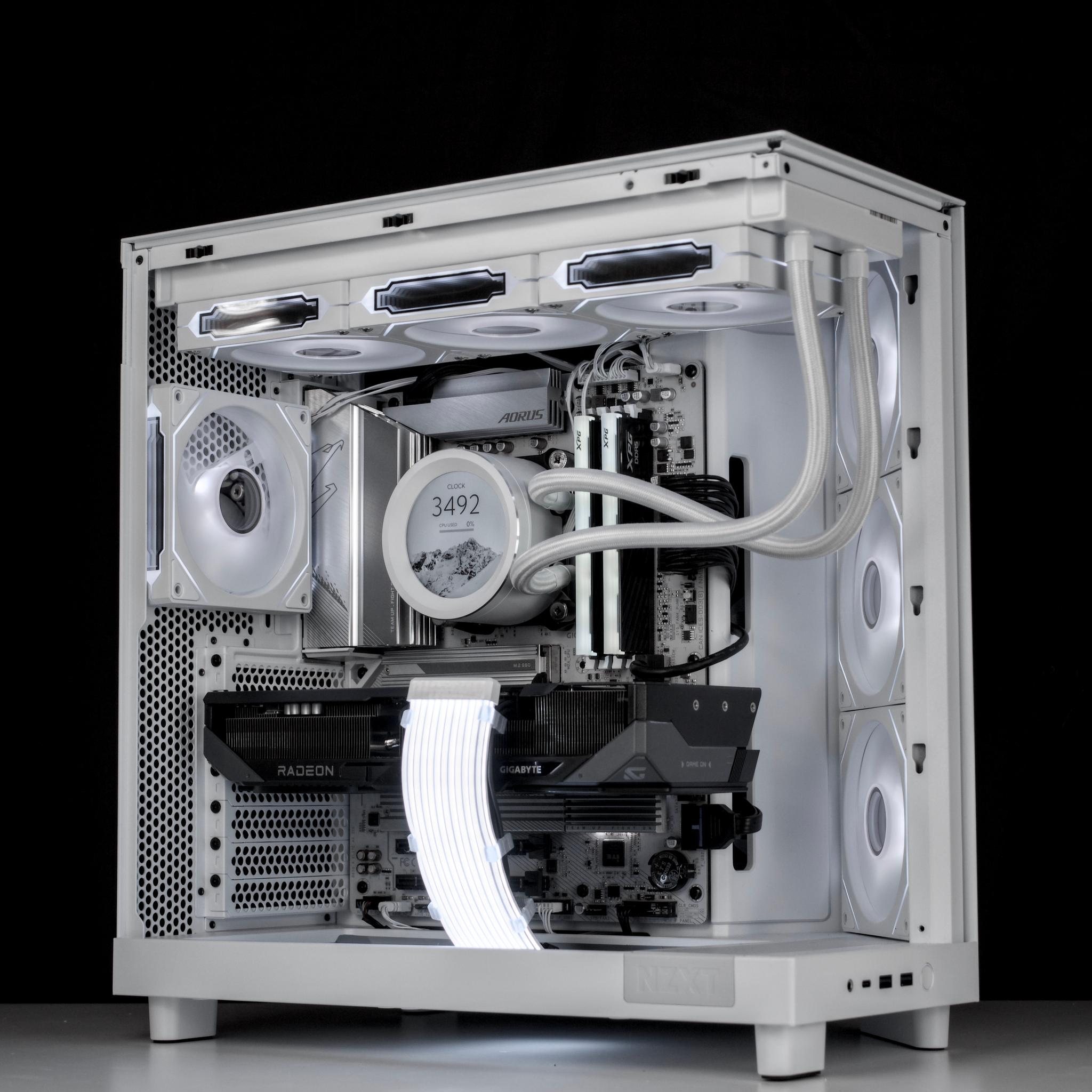 🧊⚡🗡️Blizzard - 4K Gaming PC | RX 9070 XT 16GB, Ryzen 7 7800X3D, 32GB RAM, 2TB SSD | LCD 🗡️⚡🧊