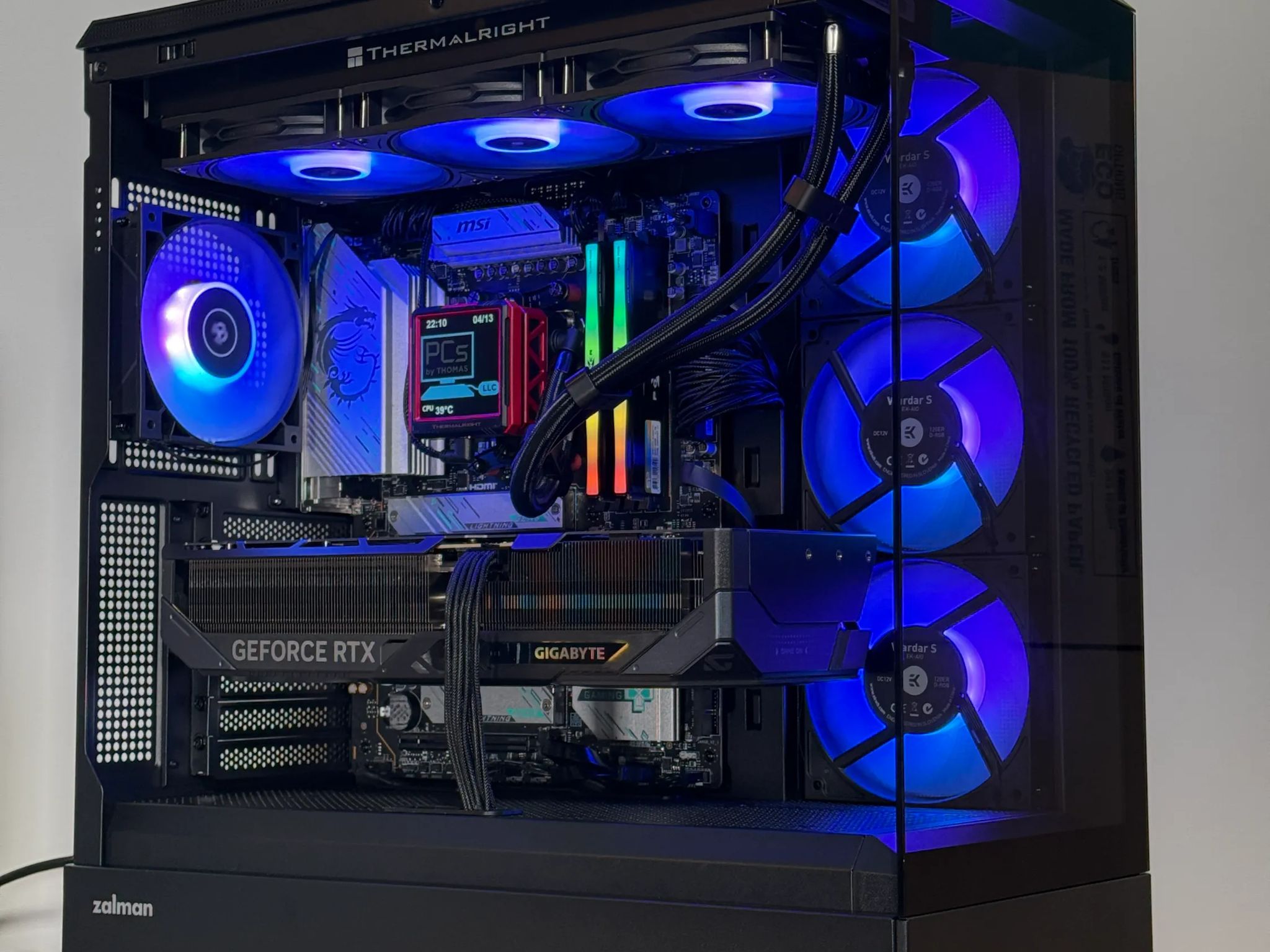 RTX 5090 Flagship Gaming PC Ryzen 9800x3d 64GB DDR5 4TB NVME