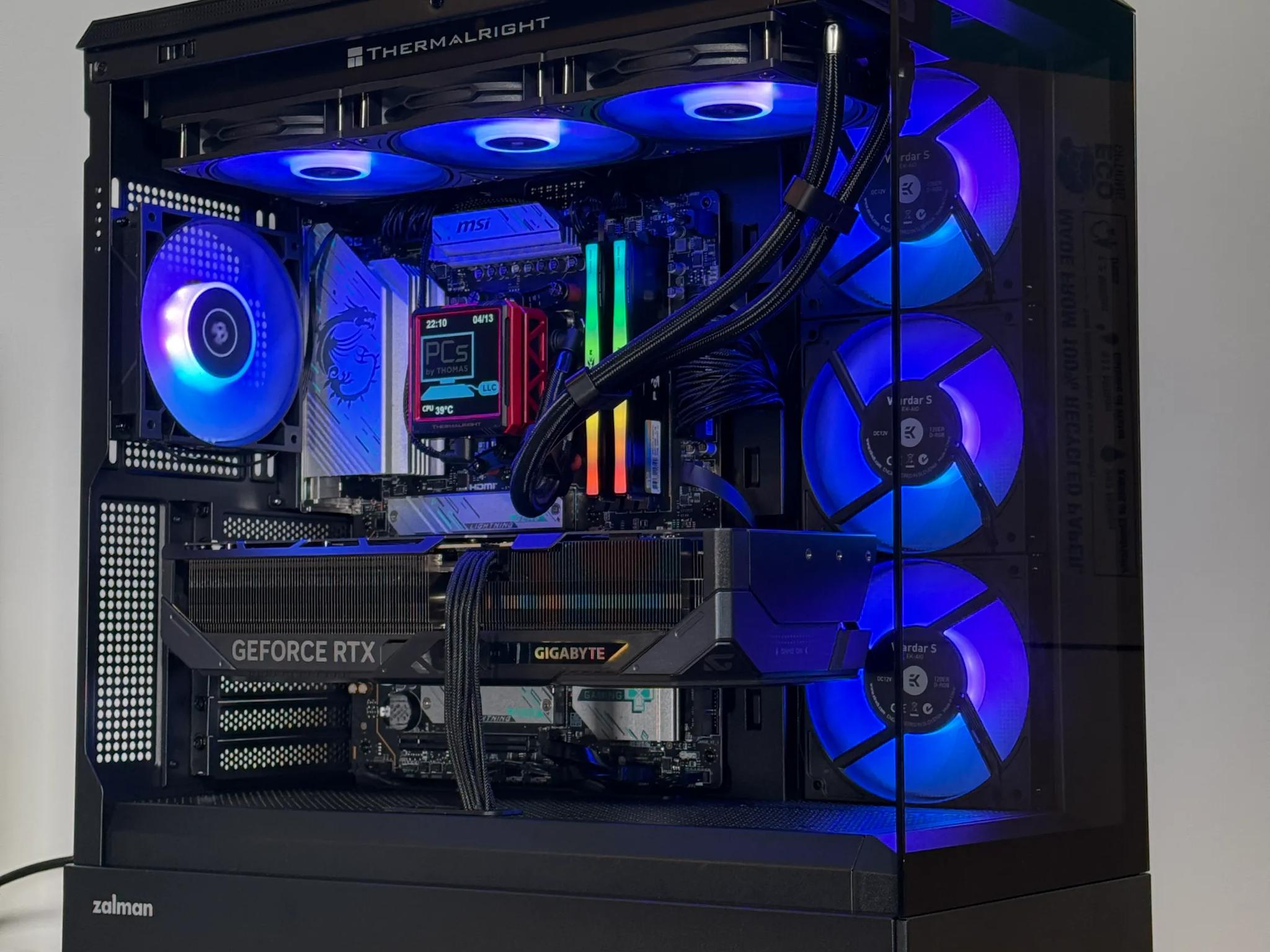 RTX 5090 Flagship Gaming PC Ryzen 9800x3d 64GB DDR5 4TB NVME