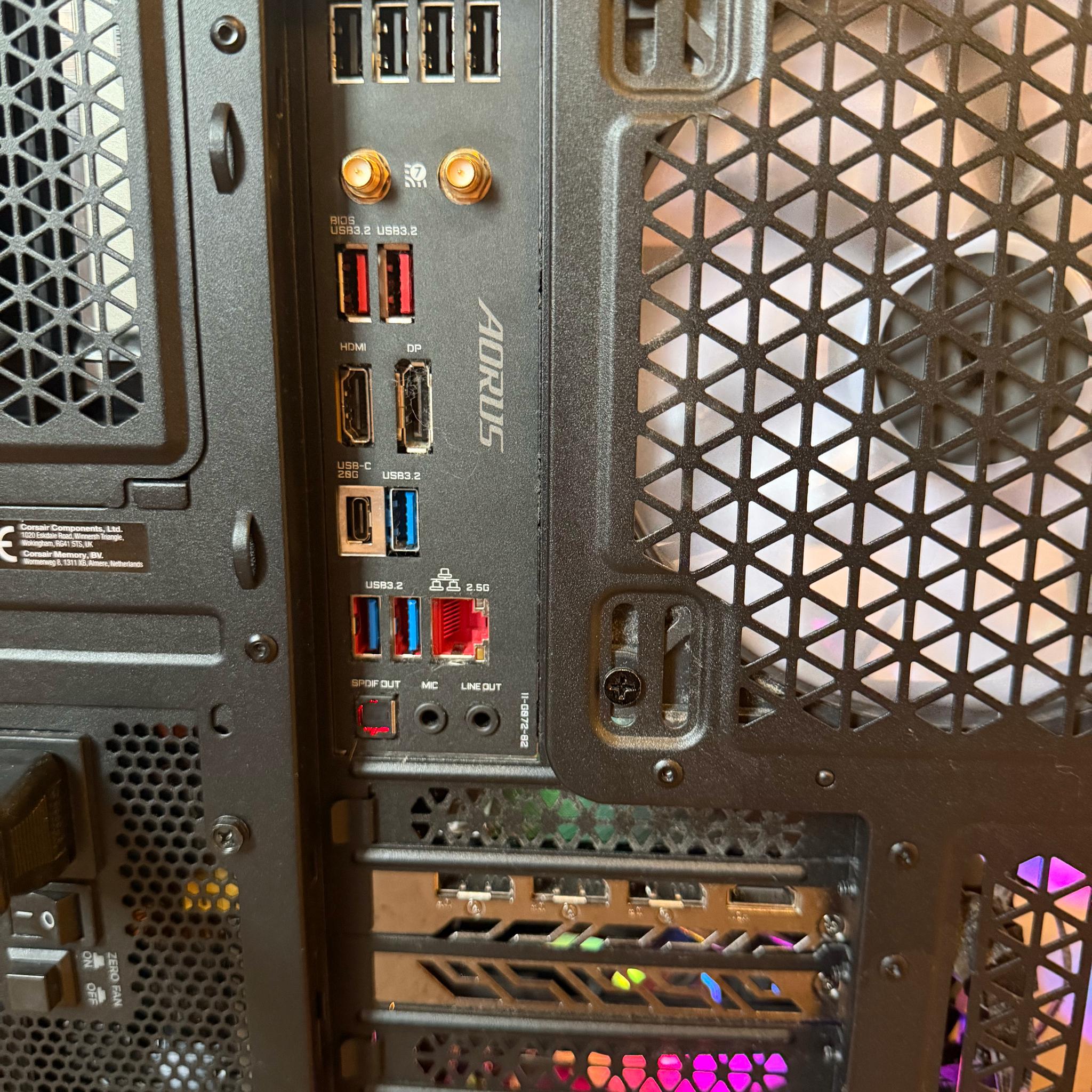Radeon RX 7900 XT Custom Gaming PC - Core i9-14900K, 1000GB RAM, 4TB NVMe SSD