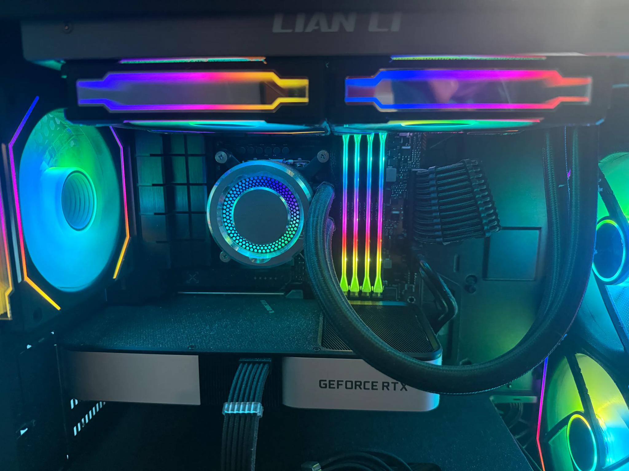 1080p Custom Gaming PC with RGB: i5-13600kf and RTX 3060 TI FE