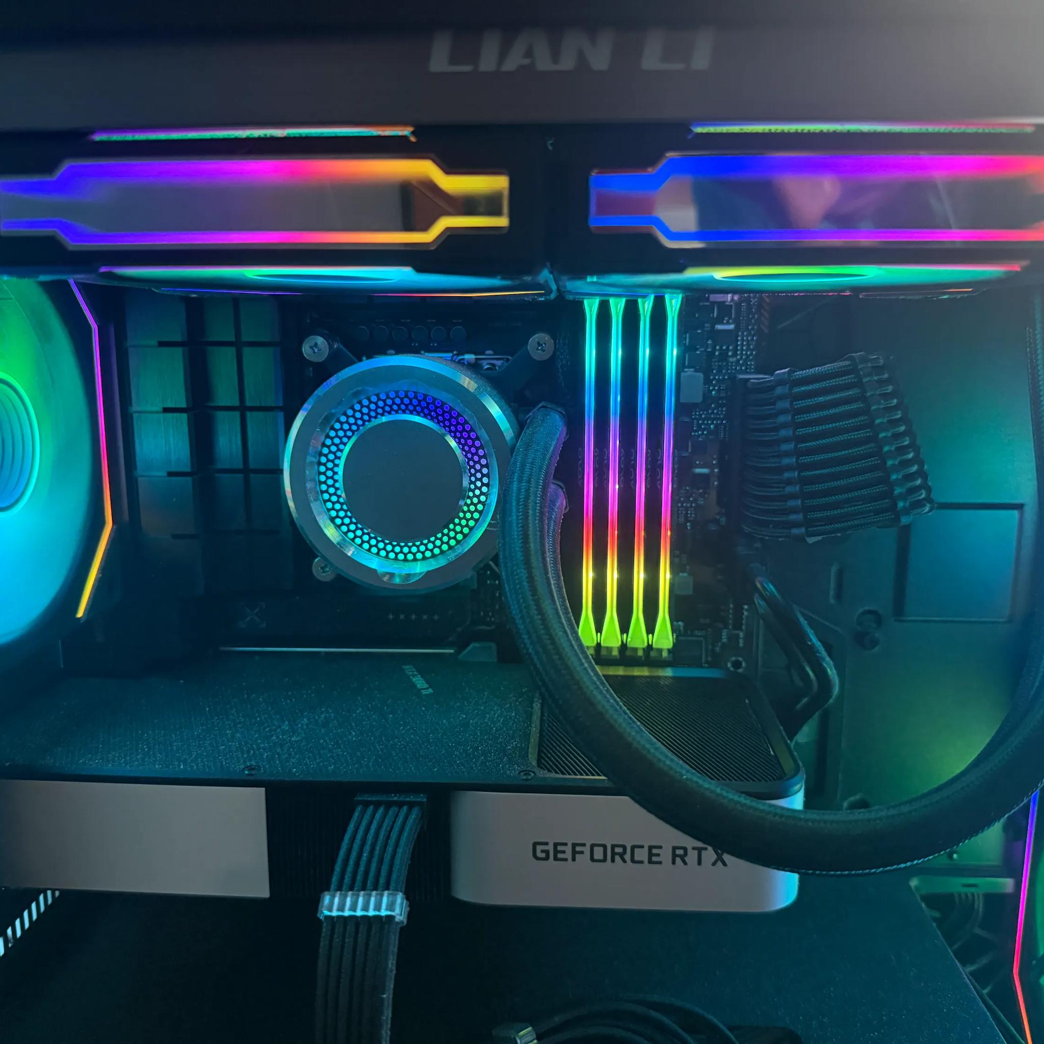 1080p Custom Gaming PC with RGB: i5-13600kf and RTX 3060 TI FE