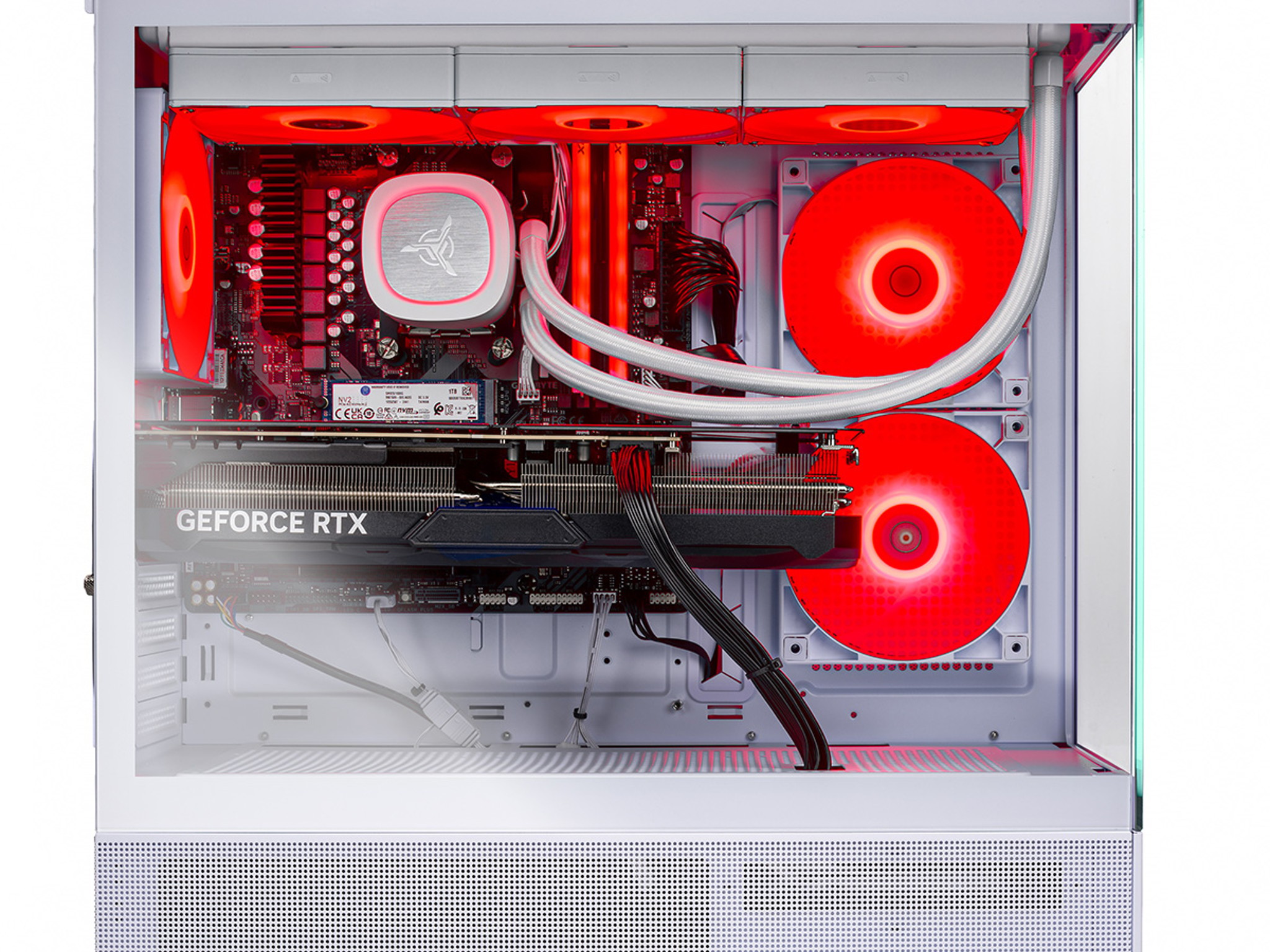 NEW & MUST GO SKYTECH AZURE 3 Gaming PC | RTX 5070 | 32GB RGB RAM | 1TB SSD | AMD 7700 | Win 11 HOME