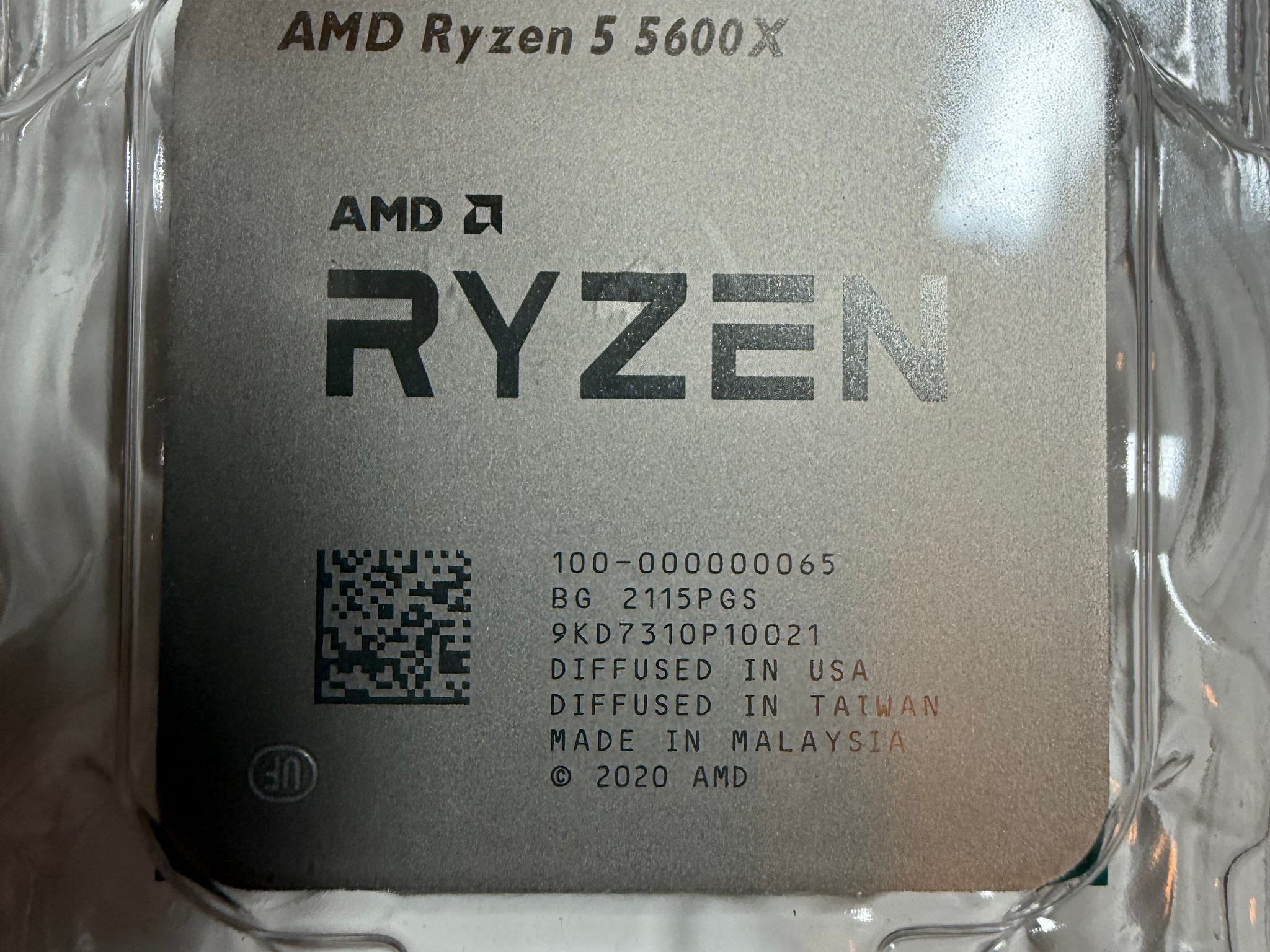 AMD Ryzen 5 5600X 3.7 GHz 6 Cores (100-000000065) Processor