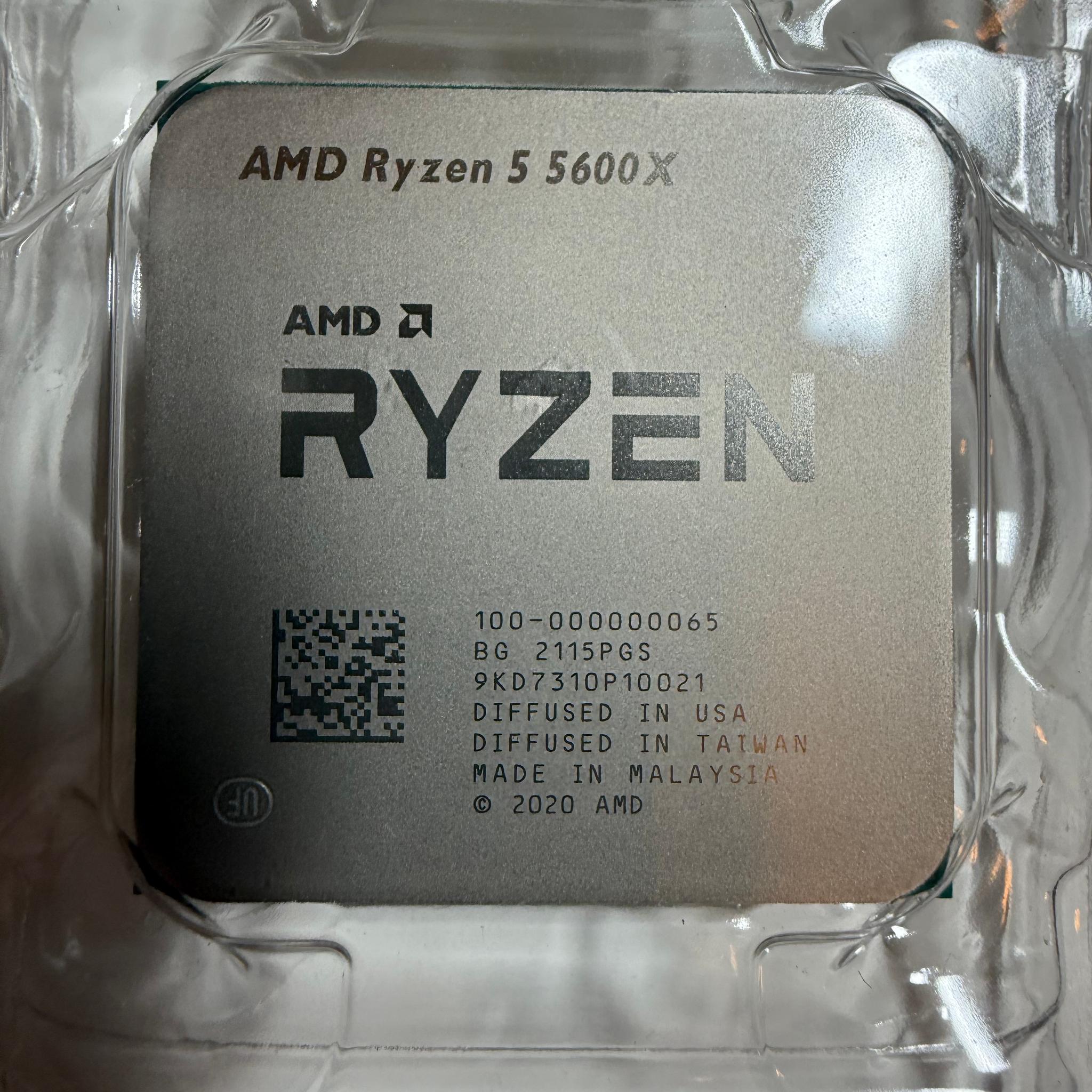 AMD Ryzen 5 5600X 3.7 GHz 6 Cores (100-000000065) Processor