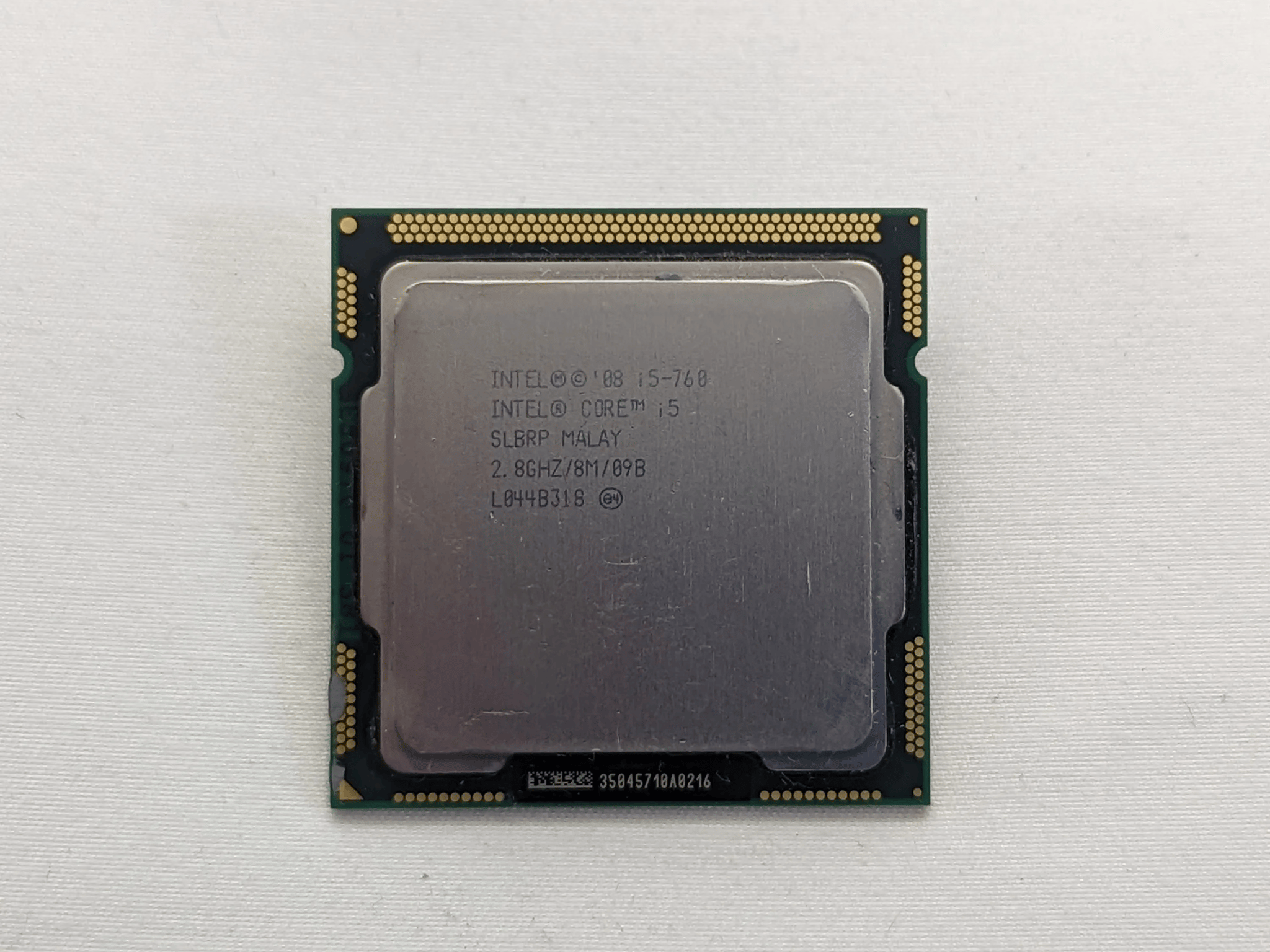 Intel Core i5-760 2.8Ghz Quad Core LGA 1156 1st Gen Processor CPU 