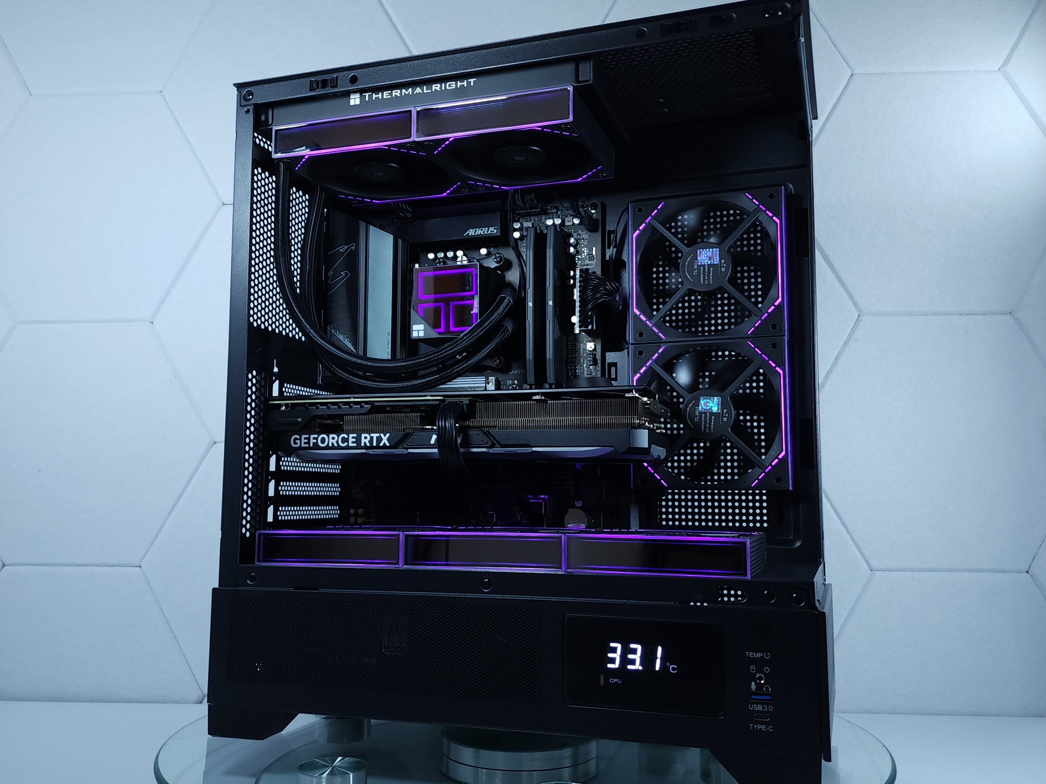 💜RTX 4070Ti●Ryzen 7 7700●1440p Gaming Computer