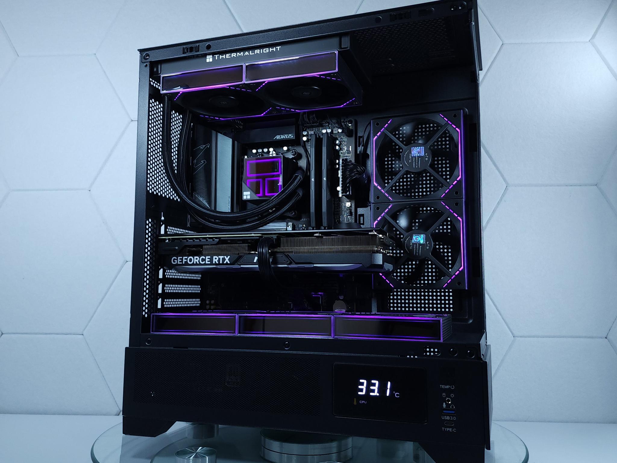 💜RTX 4070Ti●Ryzen 7 7700●1440p Gaming Computer