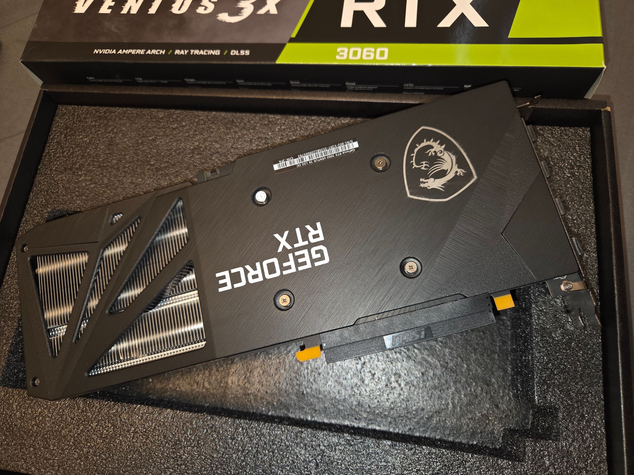MSI GeForce RTX 3060 Ventus 3X 12G OC