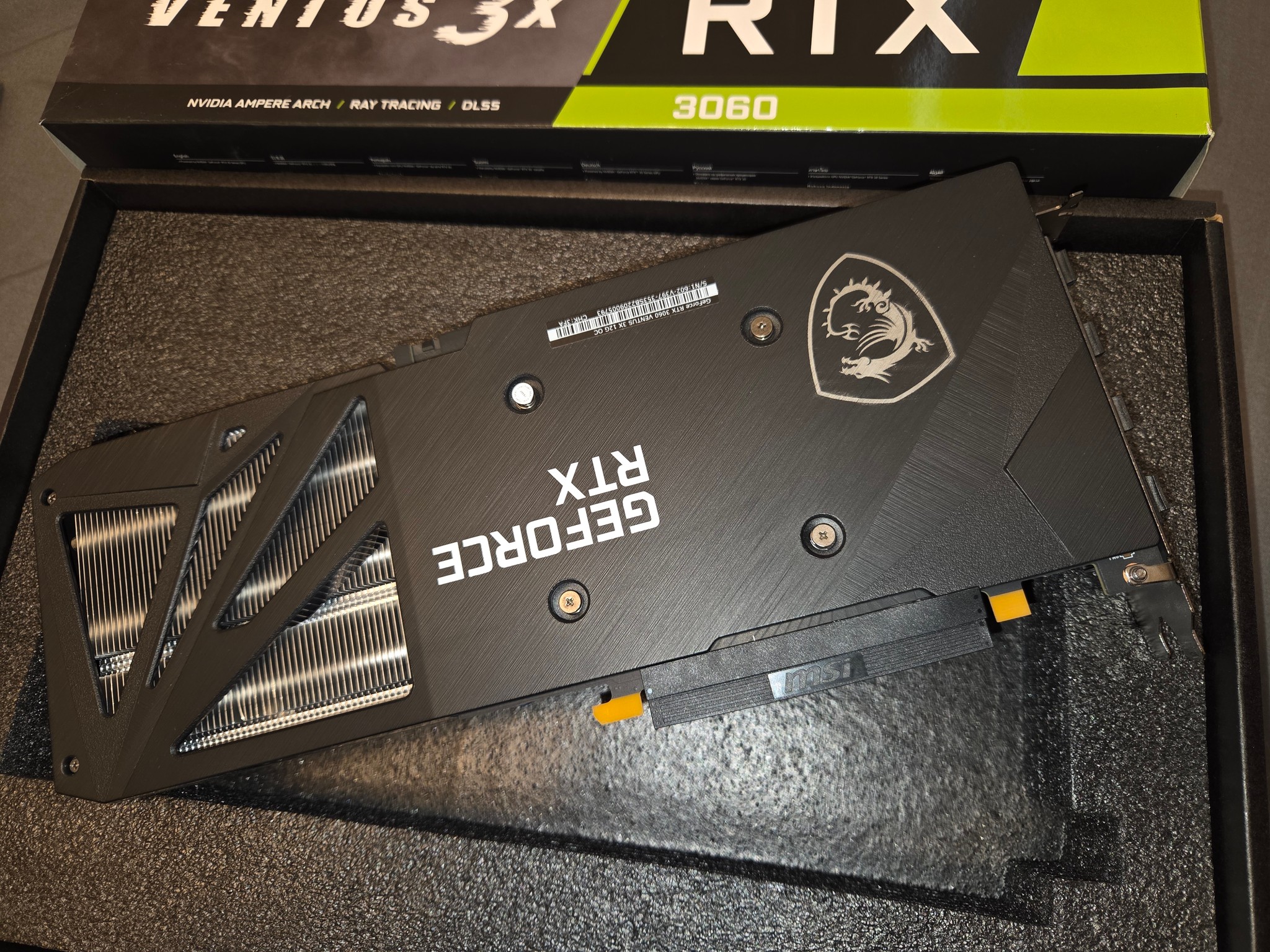 MSI GeForce RTX 3060 Ventus 3X 12G OC
