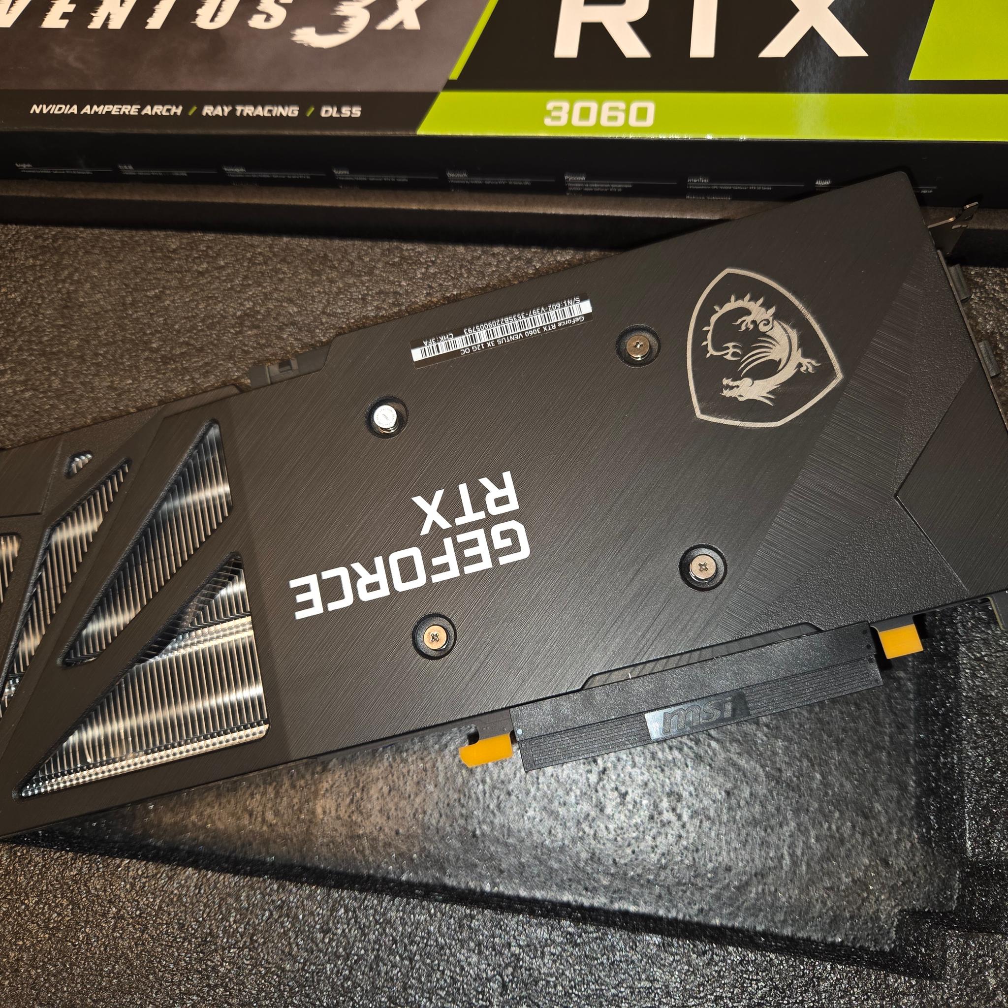 MSI GeForce RTX 3060 Ventus 3X 12G OC