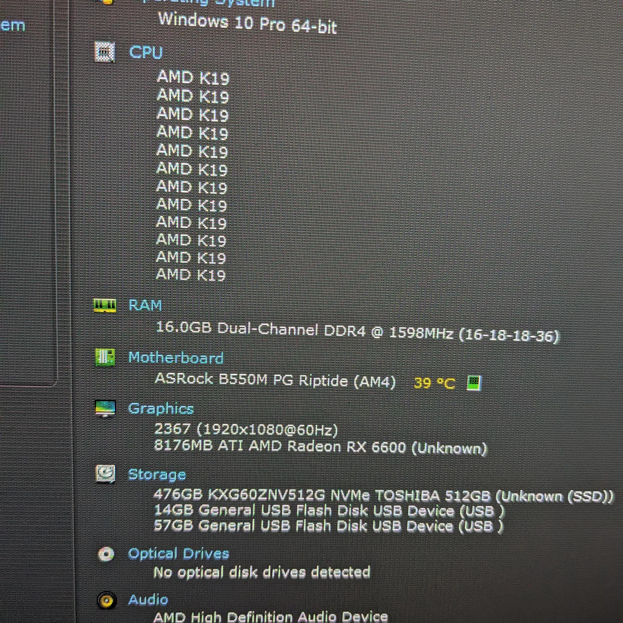 FREE SHIP || "AMDreaming" || Ryzen 5 5600G, RX 6600 8GB, 16GB DDR4, 512GB nVME SSD, 1000W PSU, Win10
