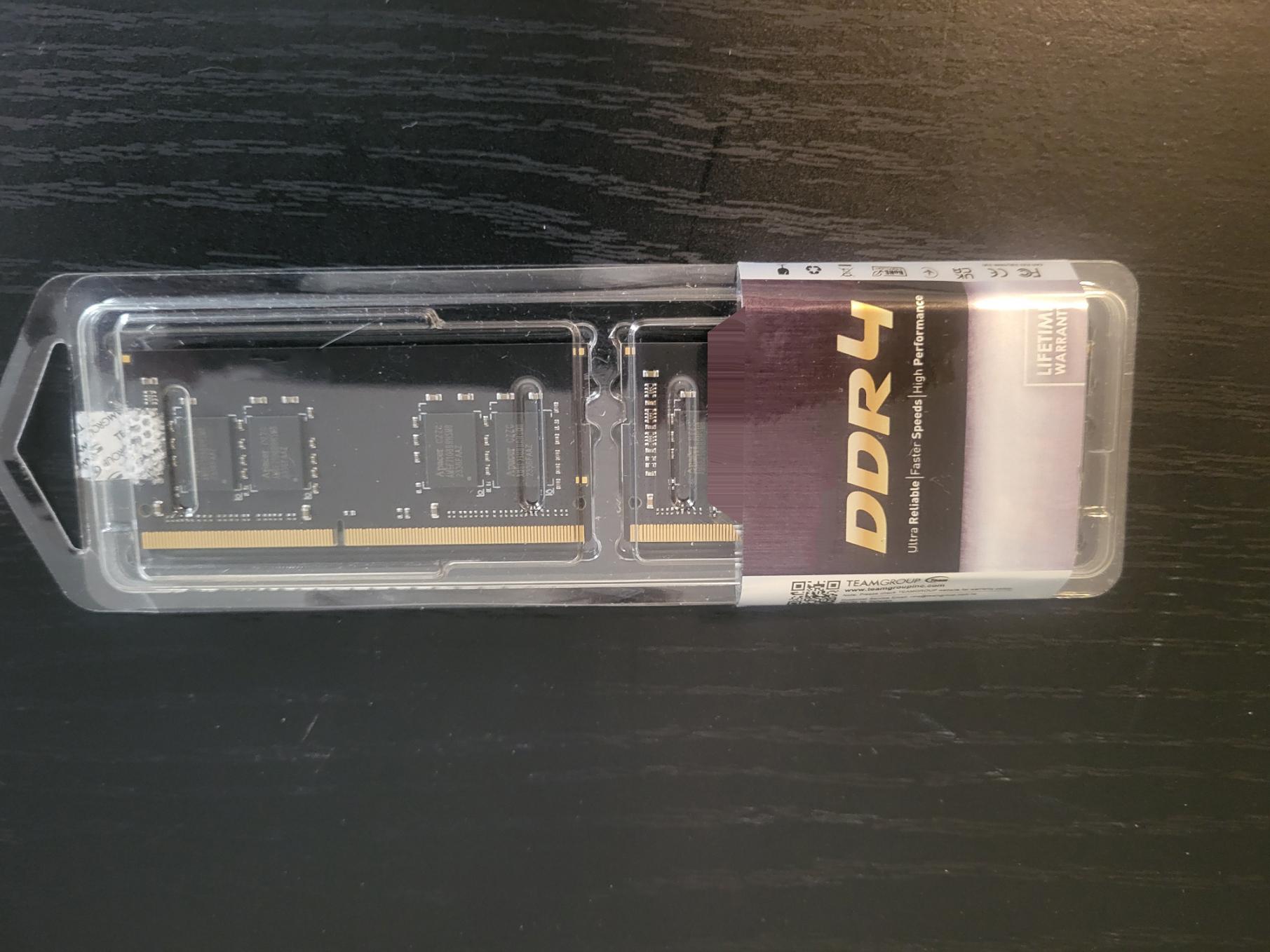 Two Apacer 8GB SODIMM Sticks of 3200MHZ Memory 16GB total