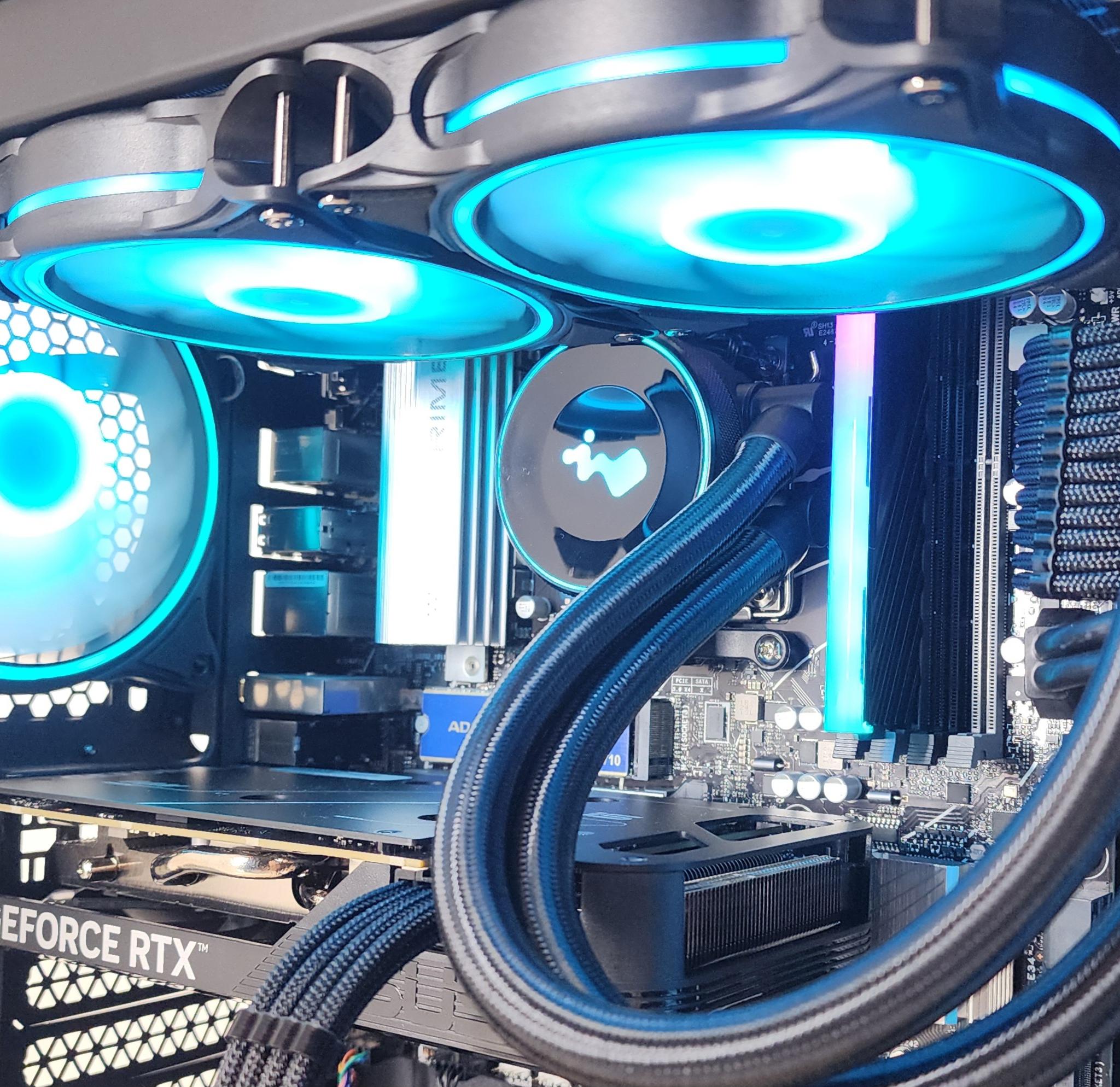 Gaming PC Ryzen 7 7700 16GB RAM 1TB SSD RTX 4060 Ti 8GB Windows 11 Computer