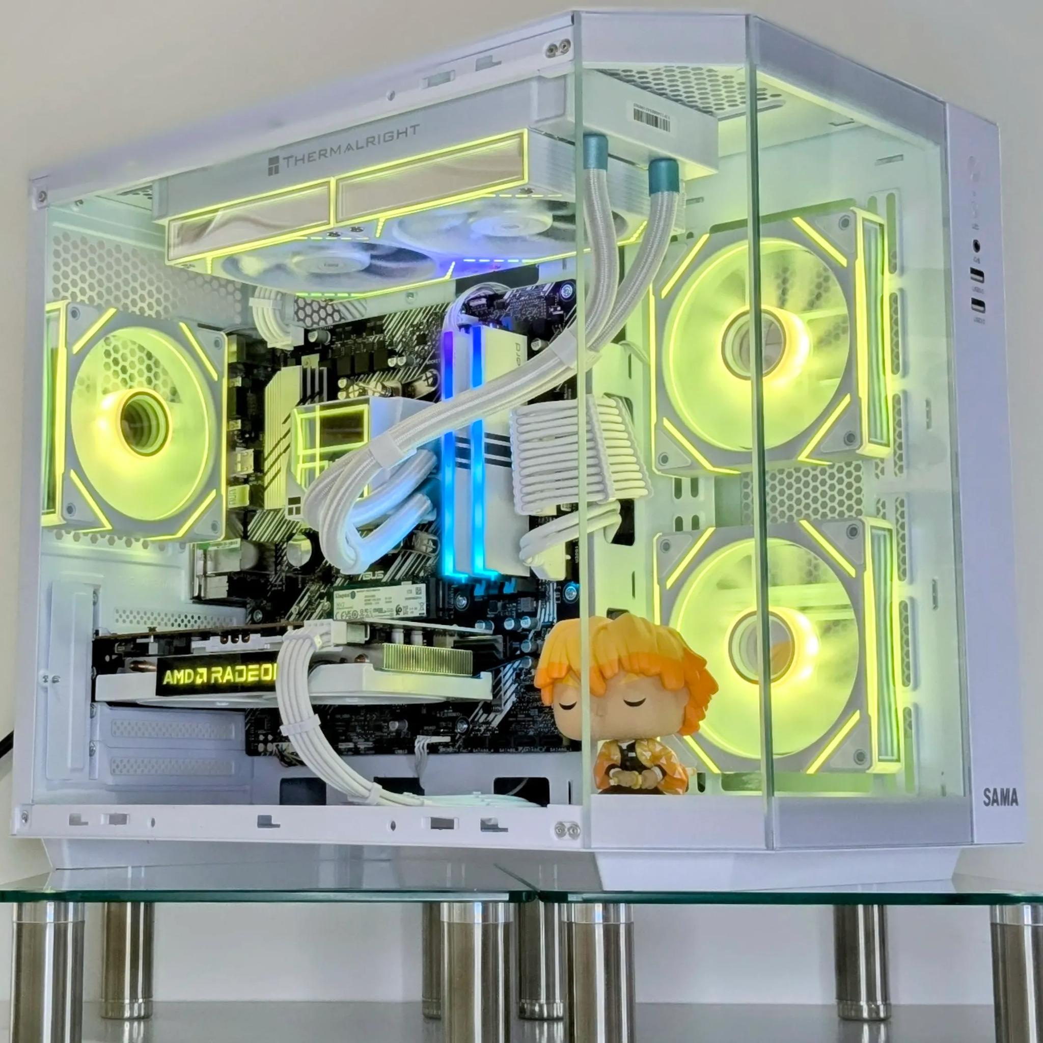 AGaTSuMa⚡️⚪️RX6600⚪️Ryzen 5 3600@4.2GHz⚪️16GB 🌈RAM ⚪️ 1TB NVMe ⚪️ Windows 11 Pro