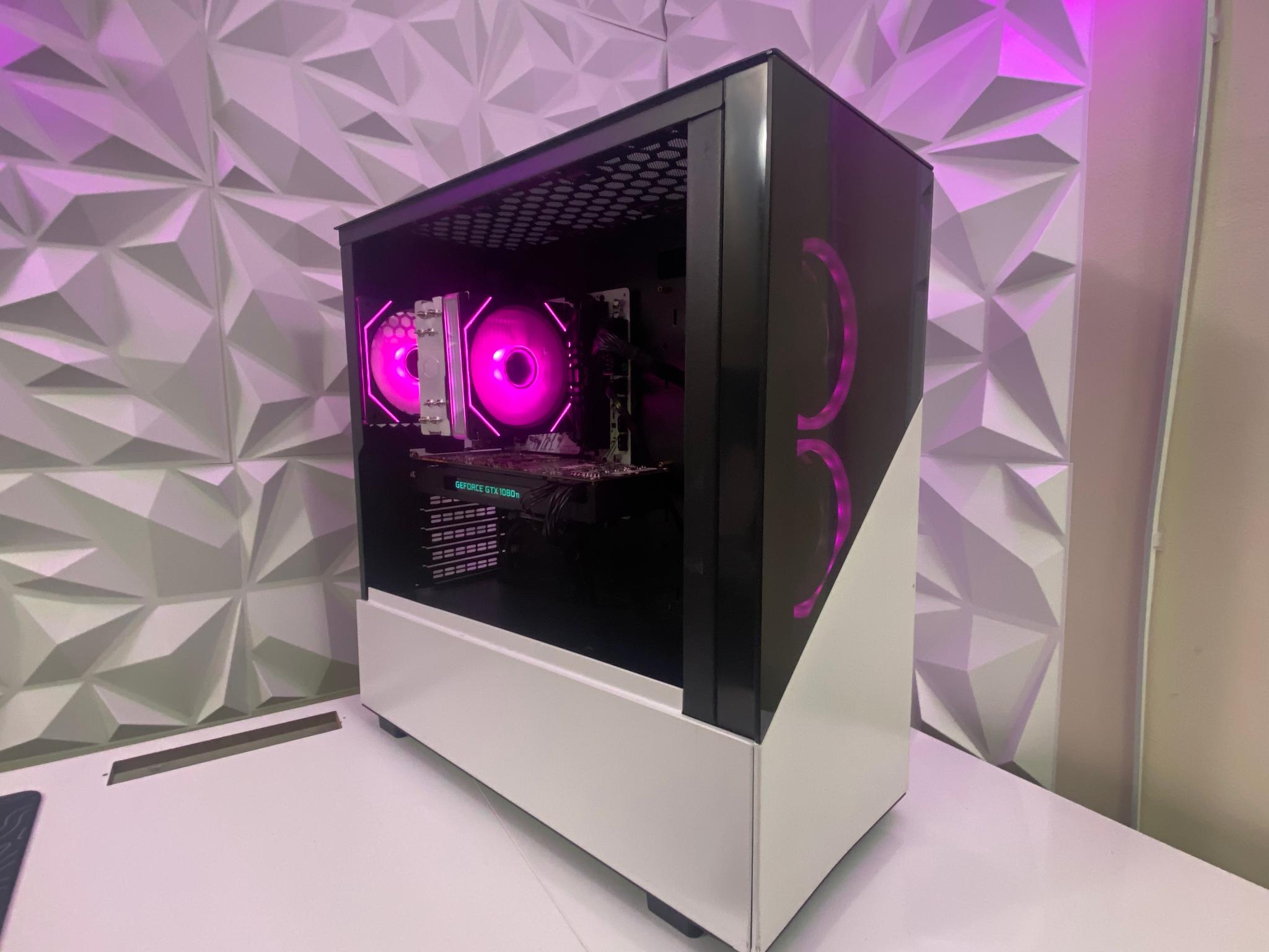 🎅🎅 White Elite Build – Ryzen 5 3600 + GTX 1080 Ti 11GB | 1080p/1440p High FPS Ready