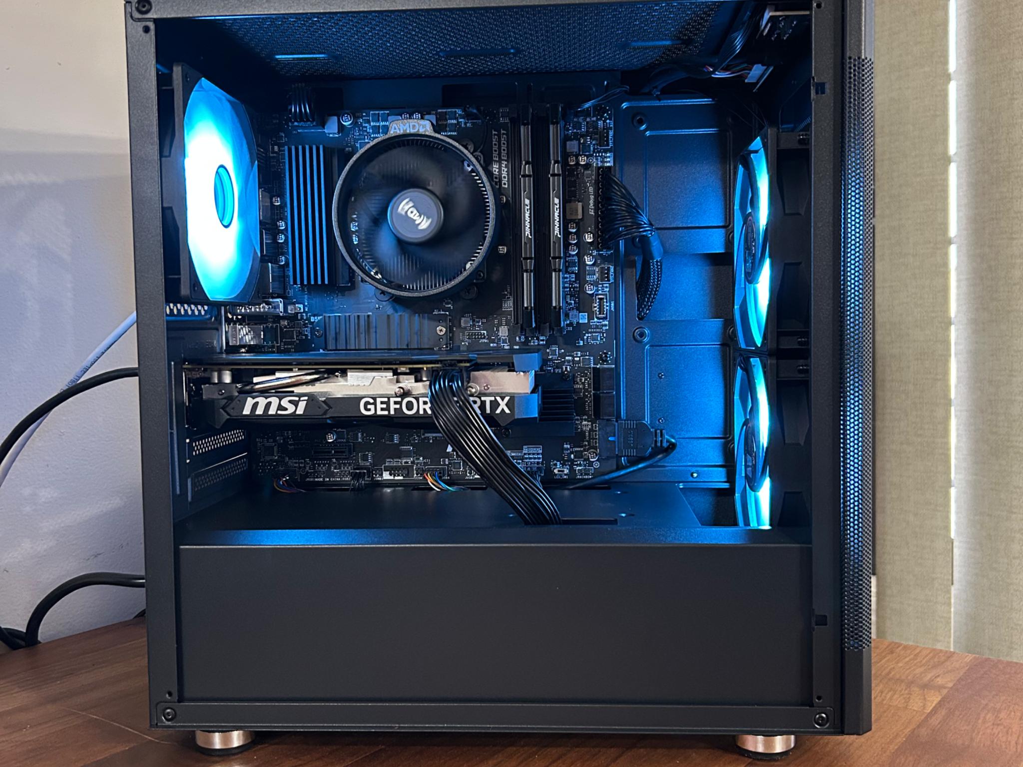 *SALE* RTX 4060 | Ryzen 5 5500 | 16GB DDR4 | 1TB SSD | WI-FI | The Sentry RTX