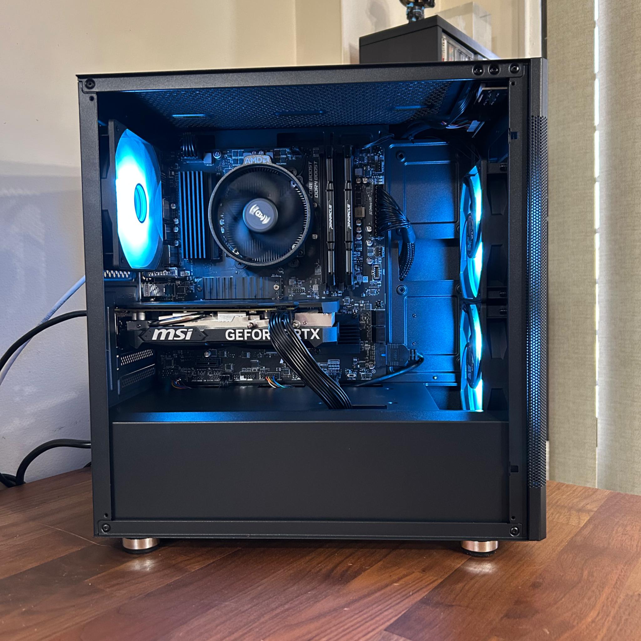 *SALE* RTX 4060 | Ryzen 5 5500 | 16GB DDR4 | 1TB SSD | WI-FI | The Sentry RTX