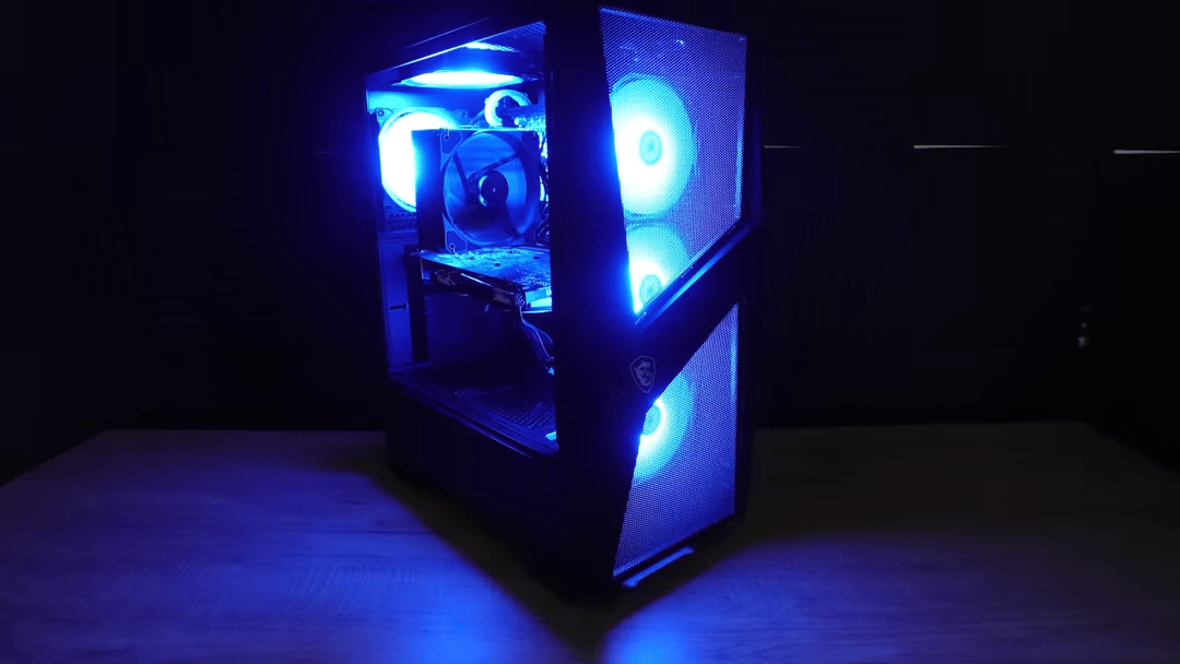 Custom Gaming PC - Intel 12th Gen 12100F, RX 580 8GB, 16GB Ram