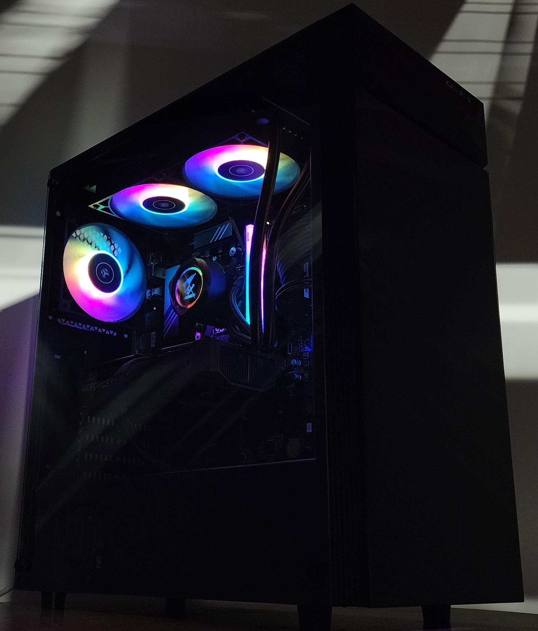 Gaming PC Ryzen 7 7800X3D 32GB RAM 2TB SSD RTX 5060 Ti  16GB Windows 11 Computer