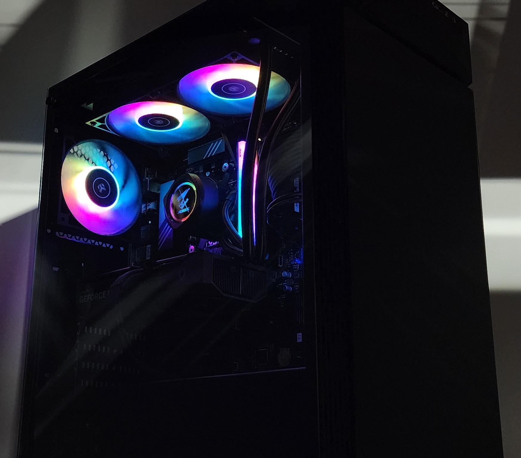 Gaming PC Ryzen 7 7800X3D 32GB RAM 2TB SSD RTX 5060 Ti  16GB Windows 11 Computer