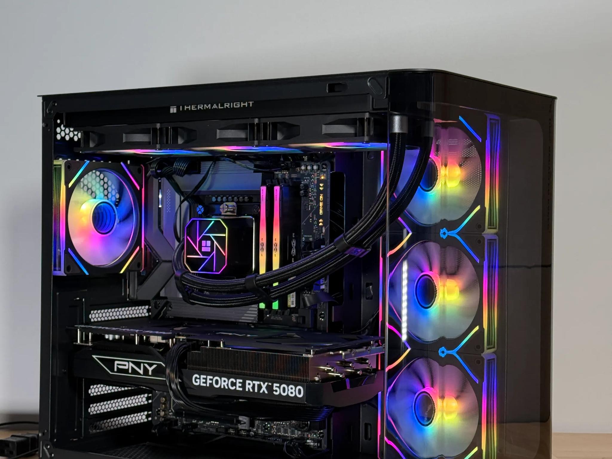 RTX 5080 Intel Core 7 Ultra 265k Gaming PC