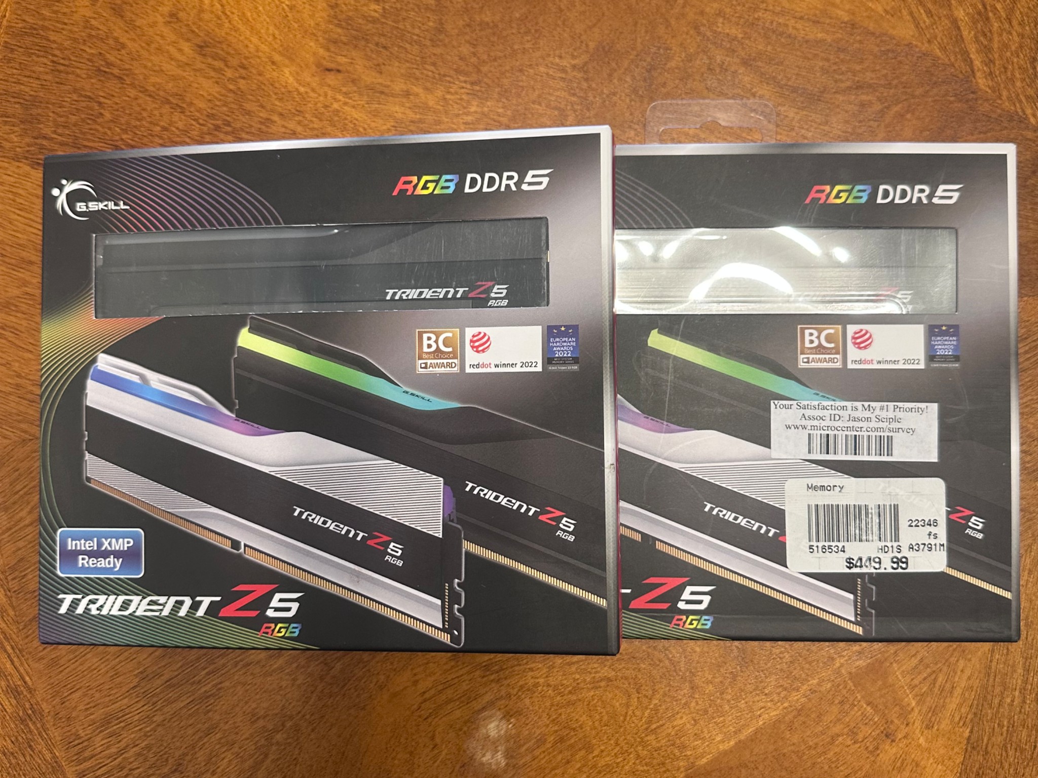 On Sale!🔥 Used G.SKILL Trident Z5 RGB Series 32GB (2 x 16GB) 288-Pin PC RAM DDR5 7200 Desktop Memory