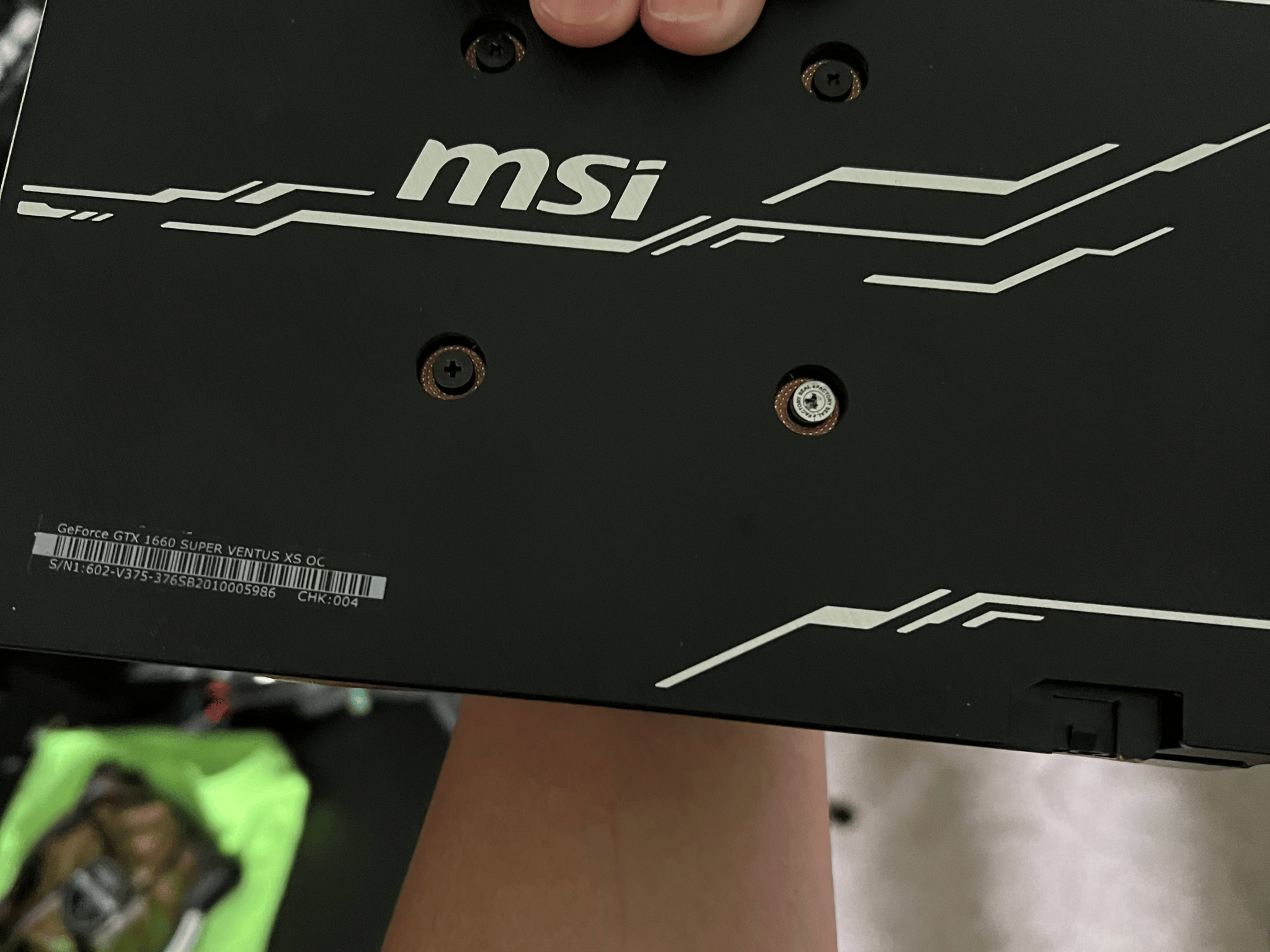 MSI GTX 1660 Super Ventus